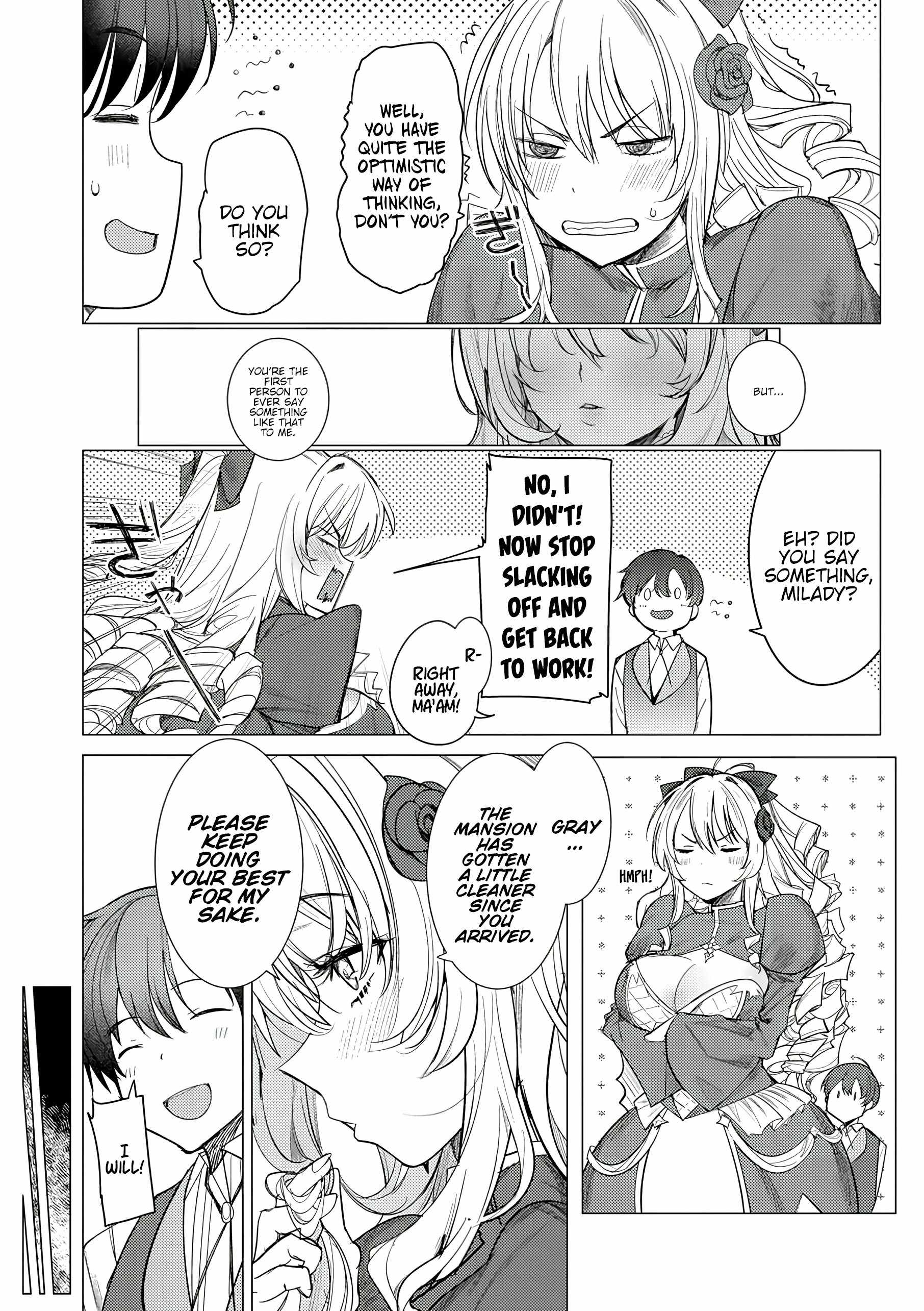 Hyouketsu Reijou-sama wo Follow Shitara, Mechamecha Dekiai Sareteshimatta Ken Chapter 1 - Page 45