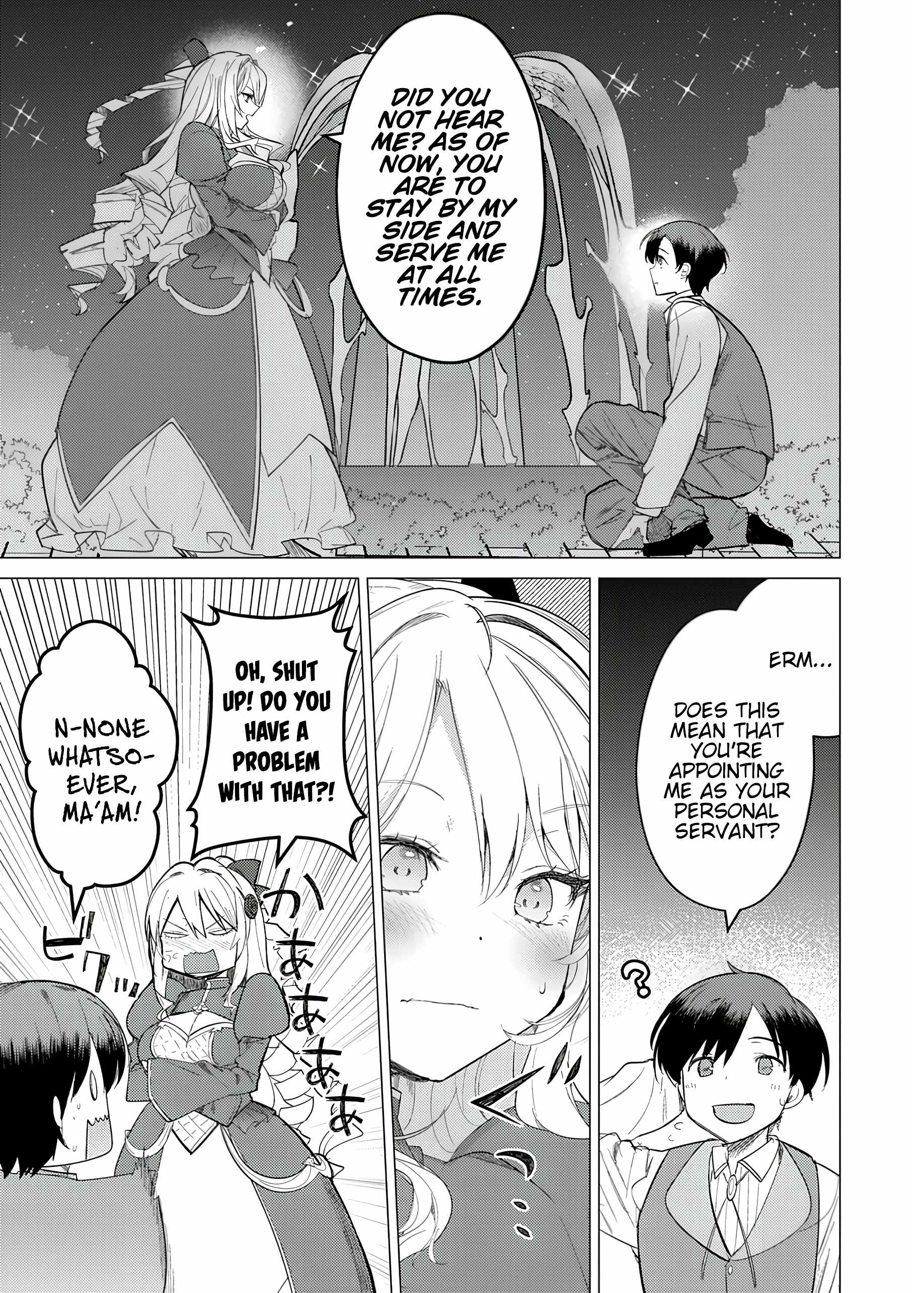 Hyouketsu Reijou-sama wo Follow Shitara, Mechamecha Dekiai Sareteshimatta Ken Chapter 2 - Page 25