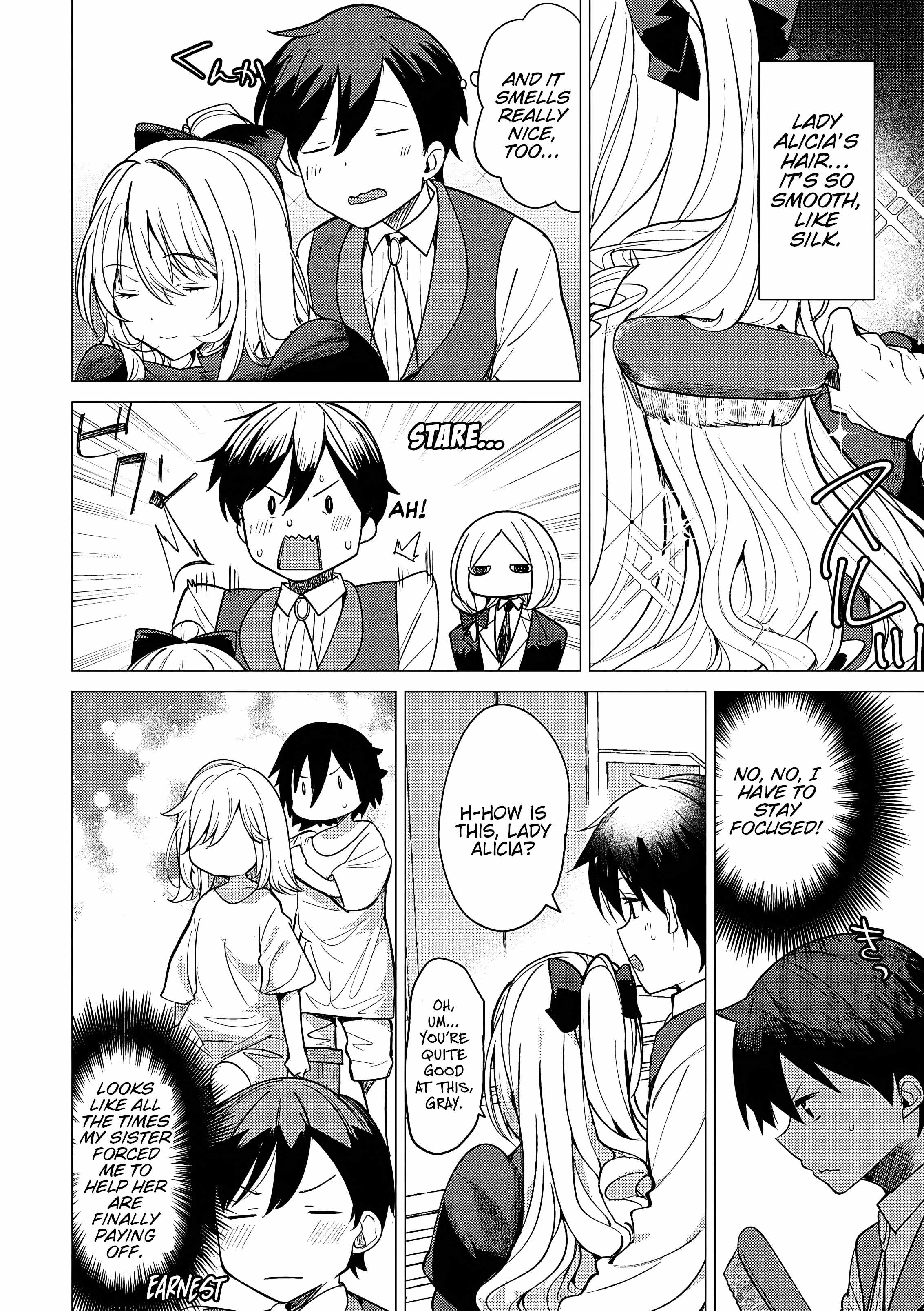 Hyouketsu Reijou-sama wo Follow Shitara, Mechamecha Dekiai Sareteshimatta Ken Chapter 3 - Page 12
