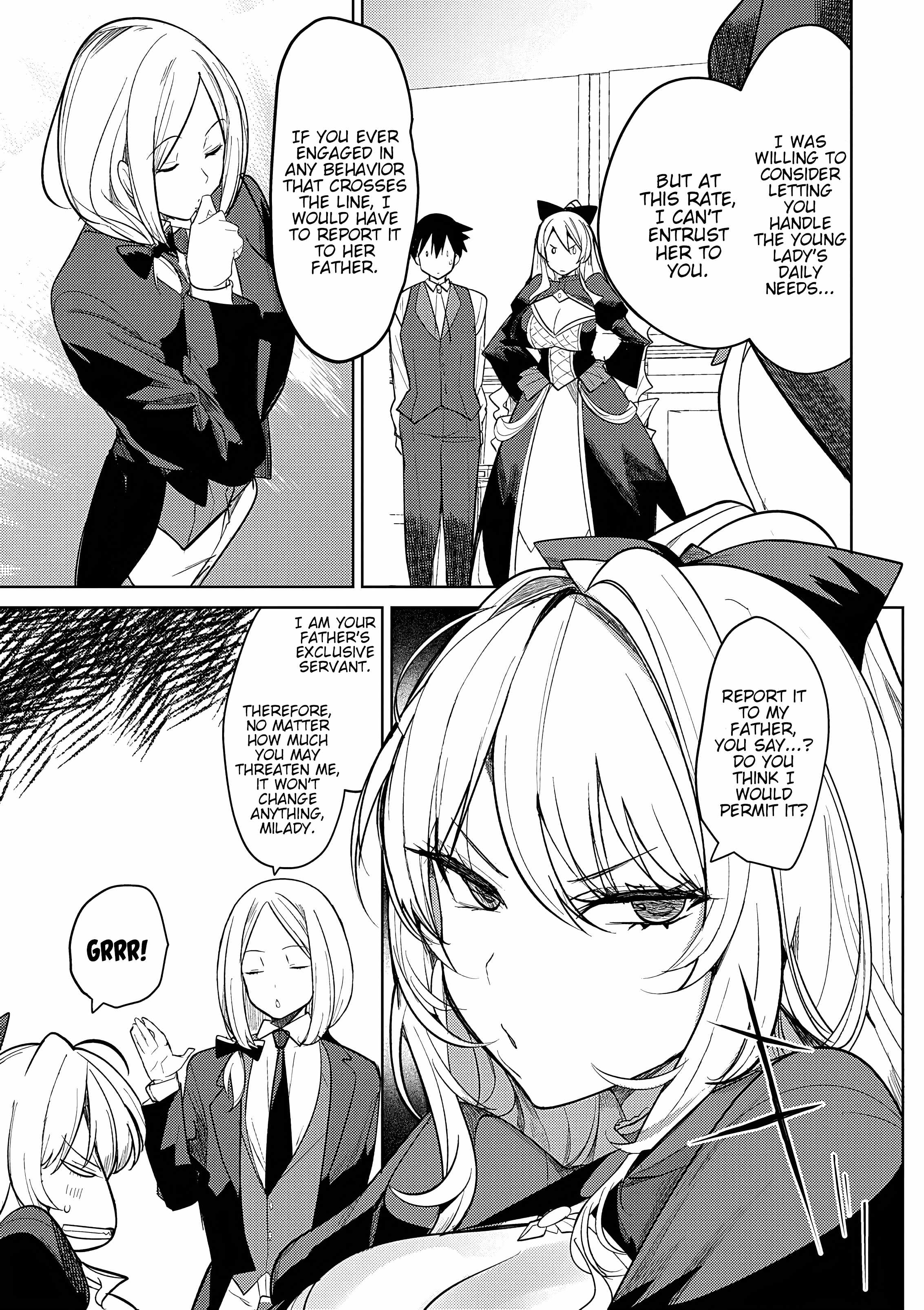 Hyouketsu Reijou-sama wo Follow Shitara, Mechamecha Dekiai Sareteshimatta Ken Chapter 3 - Page 15