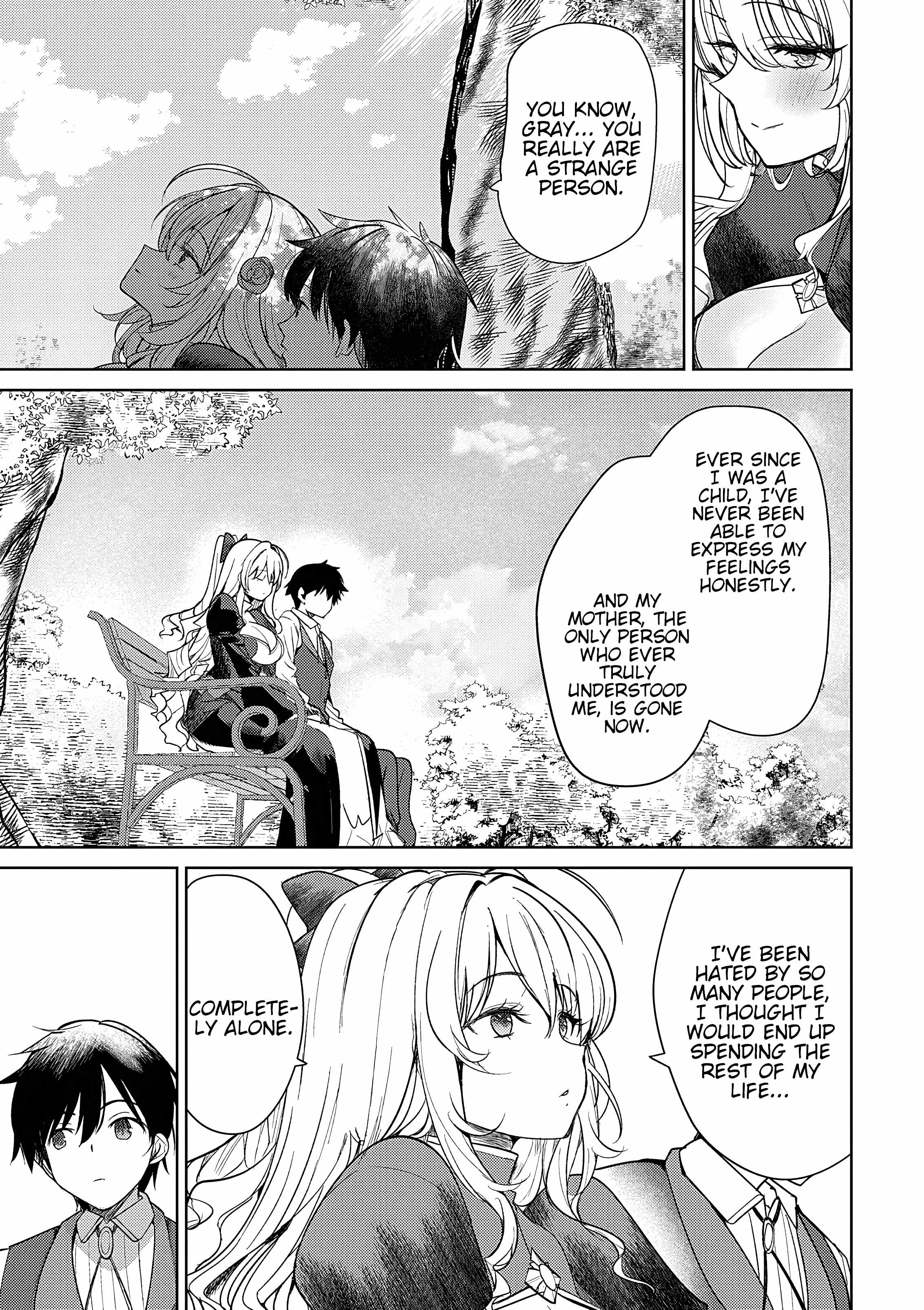 Hyouketsu Reijou-sama wo Follow Shitara, Mechamecha Dekiai Sareteshimatta Ken Chapter 3 - Page 23