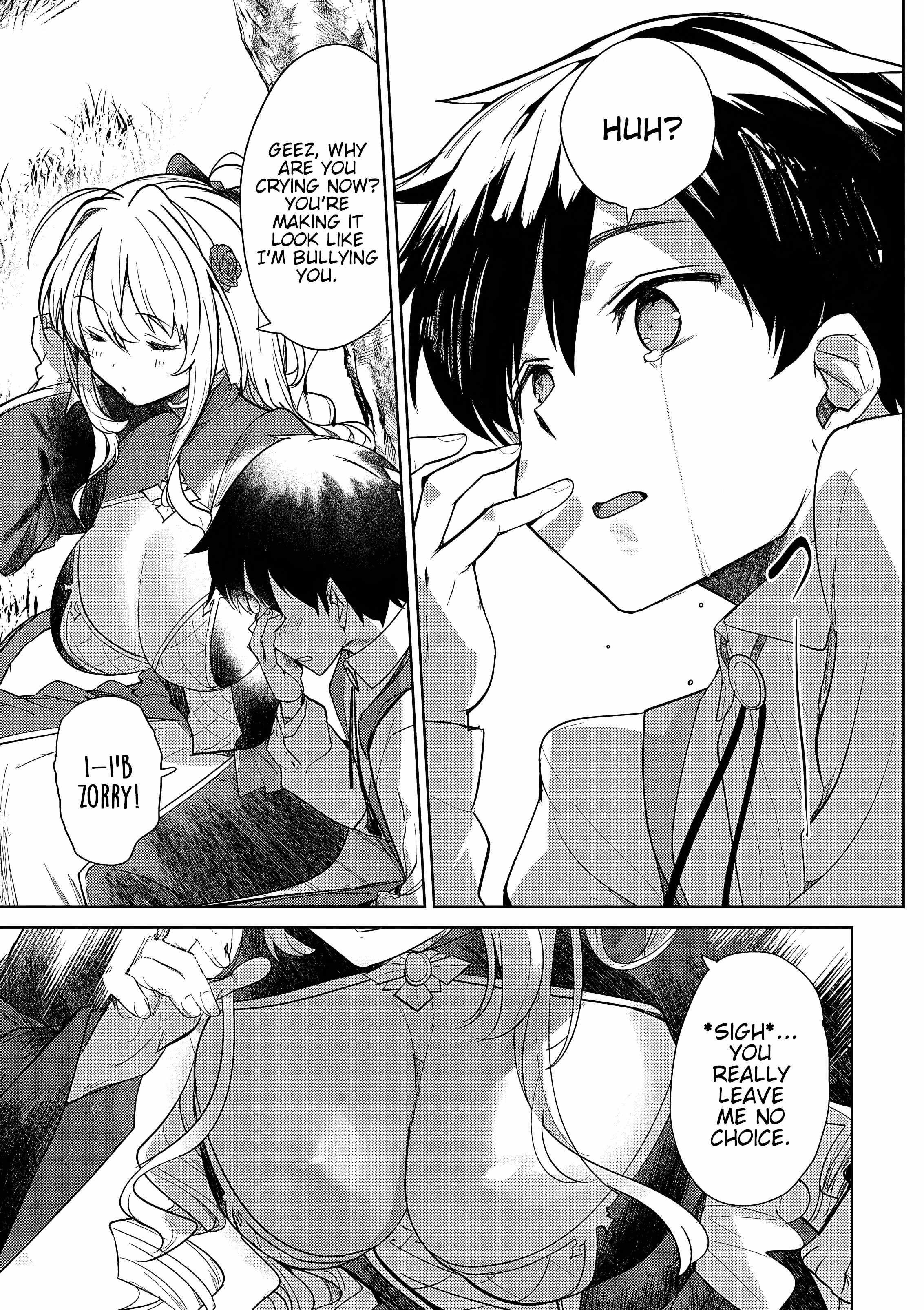 Hyouketsu Reijou-sama wo Follow Shitara, Mechamecha Dekiai Sareteshimatta Ken Chapter 3 - Page 27