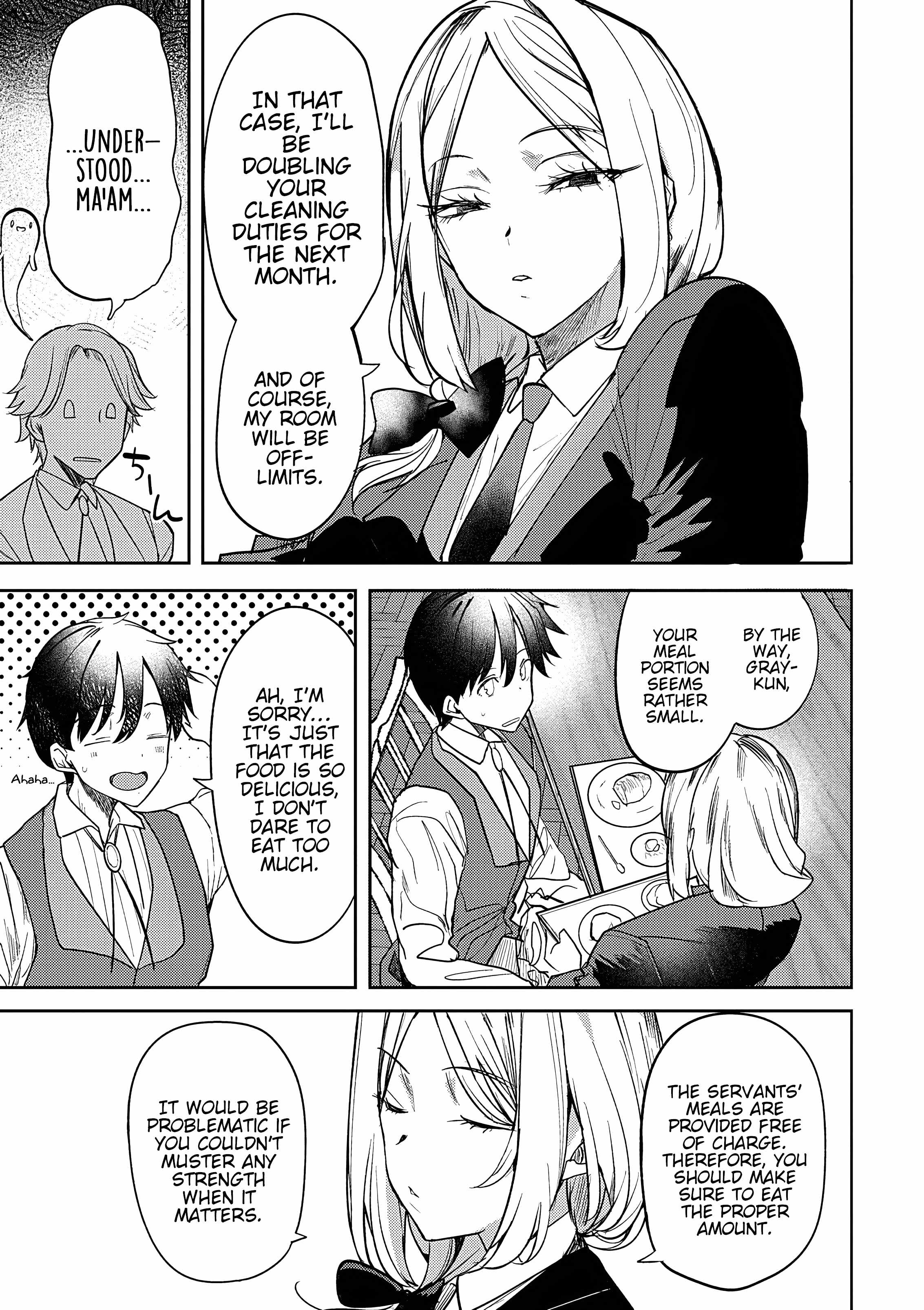 Hyouketsu Reijou-sama wo Follow Shitara, Mechamecha Dekiai Sareteshimatta Ken Chapter 4 - Page 17