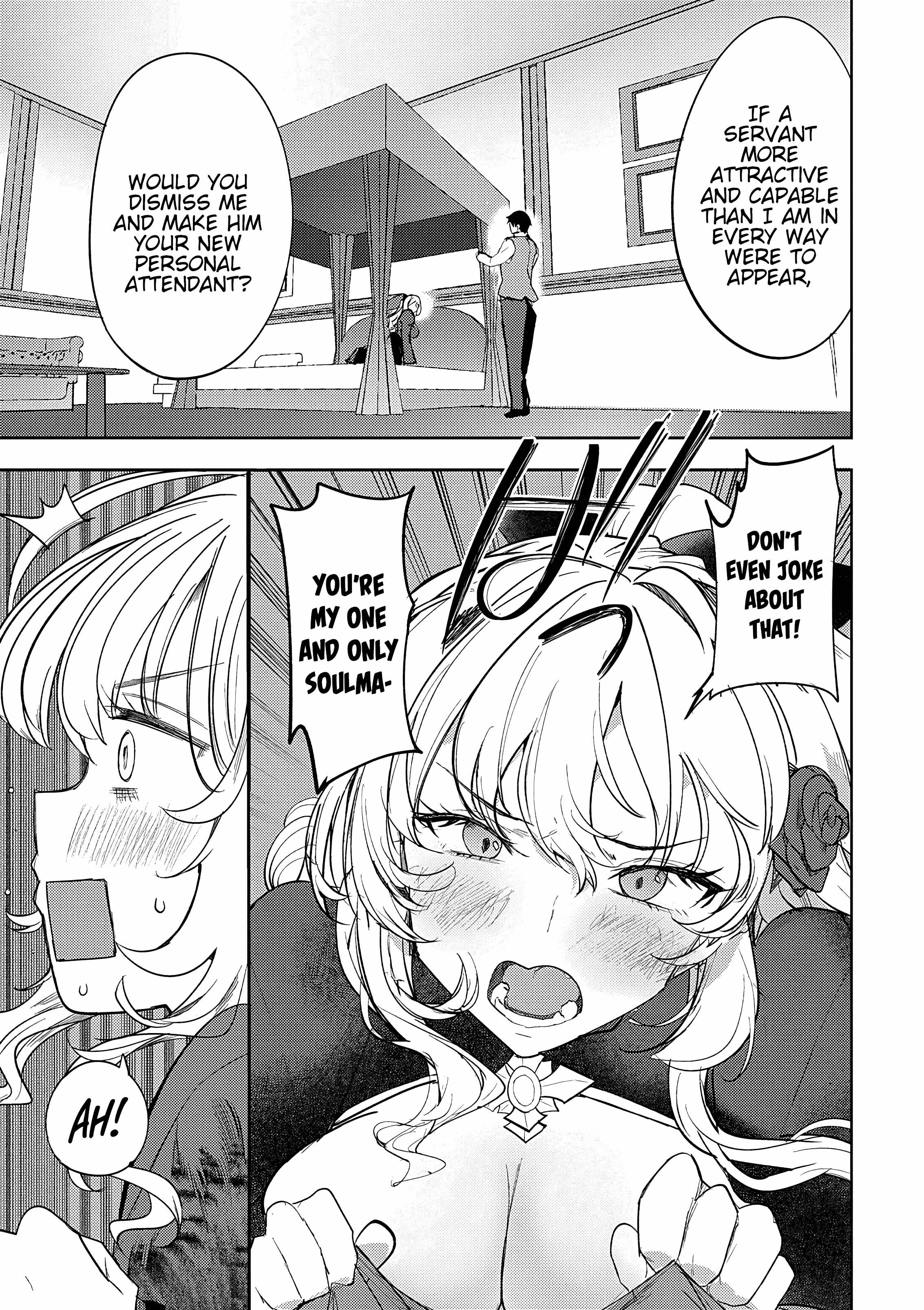 Hyouketsu Reijou-sama wo Follow Shitara, Mechamecha Dekiai Sareteshimatta Ken Chapter 5 - Page 1