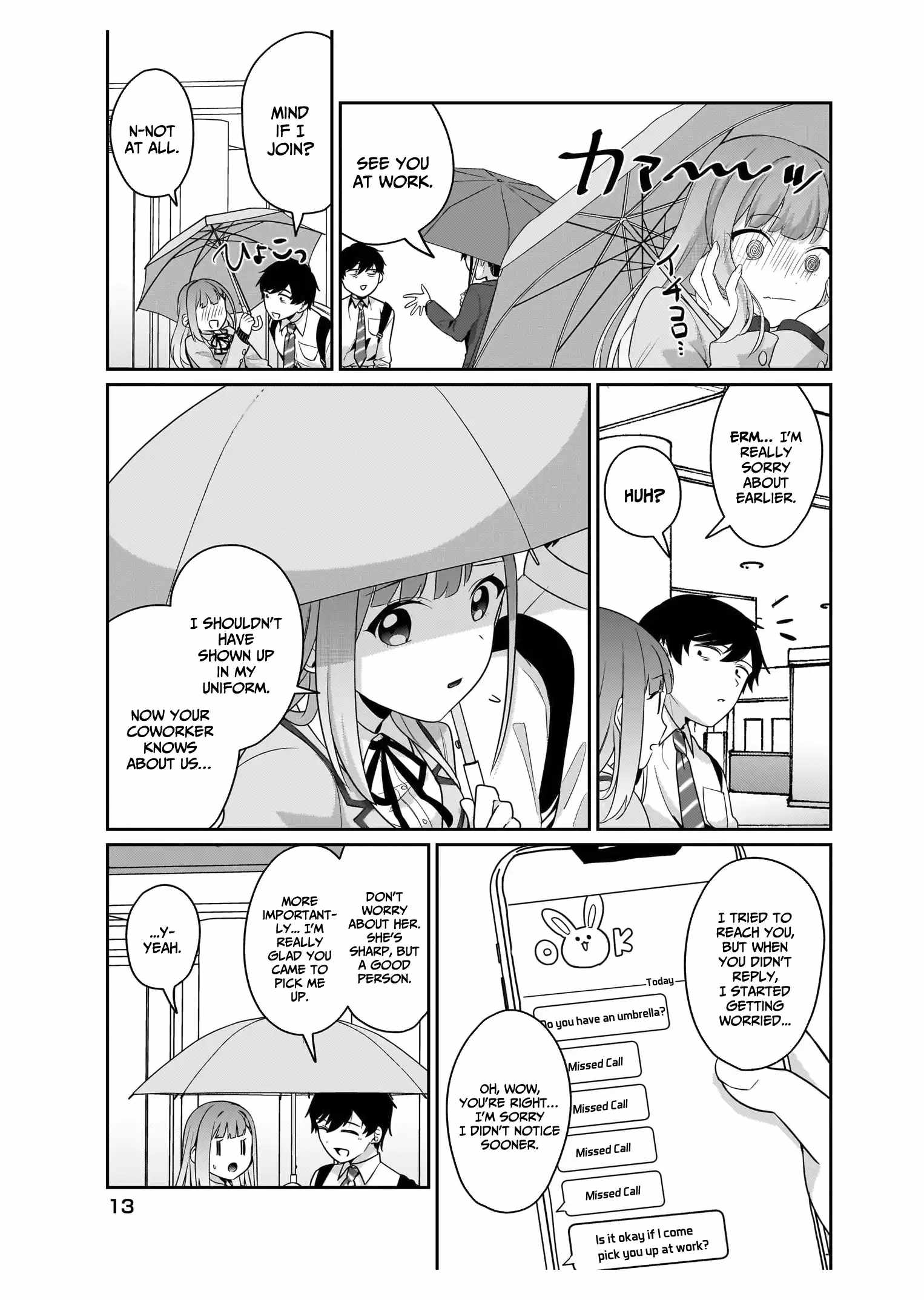 I, a Tired Office Worker, Start Living Together With a Beautiful Highschool Girl Whom I Met Again After 7 Years Chapter 8 - Page 9