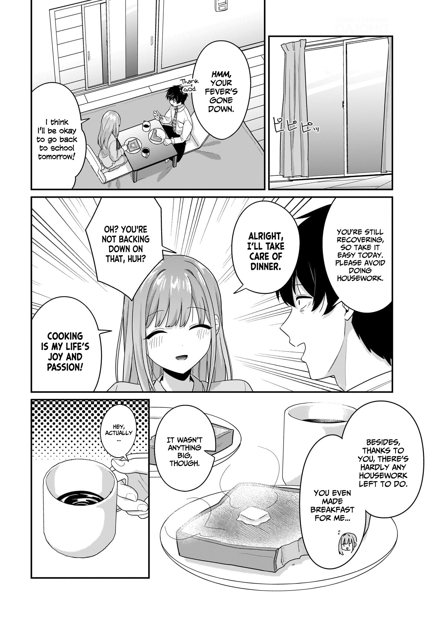 I, a Tired Office Worker, Start Living Together With a Beautiful Highschool Girl Whom I Met Again After 7 Years Chapter 9 - Page 19