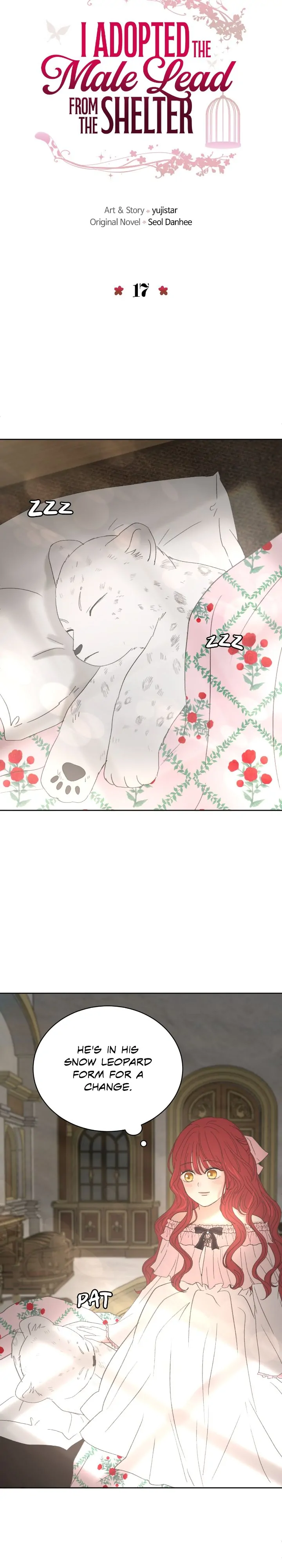 I Adopted a Male Lead From a Prison Shelter Chapter 17 - Page 12