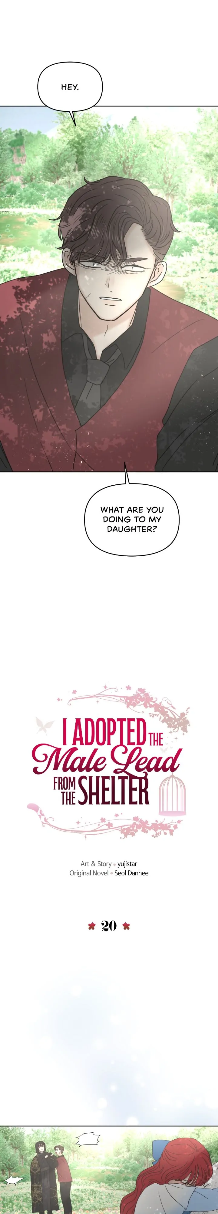 I Adopted a Male Lead From a Prison Shelter Chapter 20 - Page 13