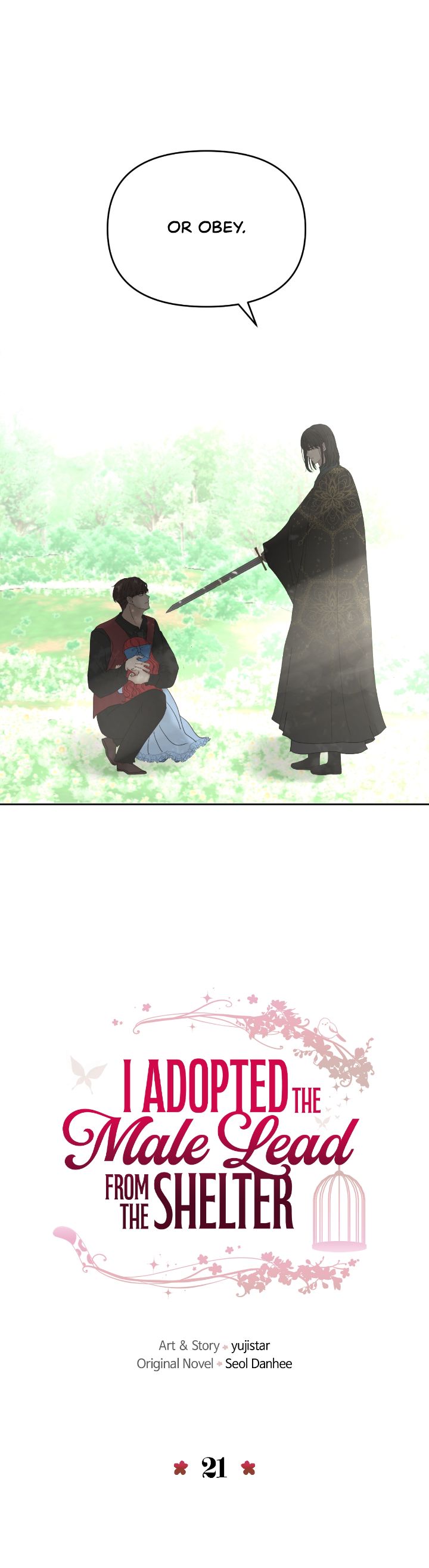 I Adopted a Male Lead From a Prison Shelter Chapter 21 - Page 8