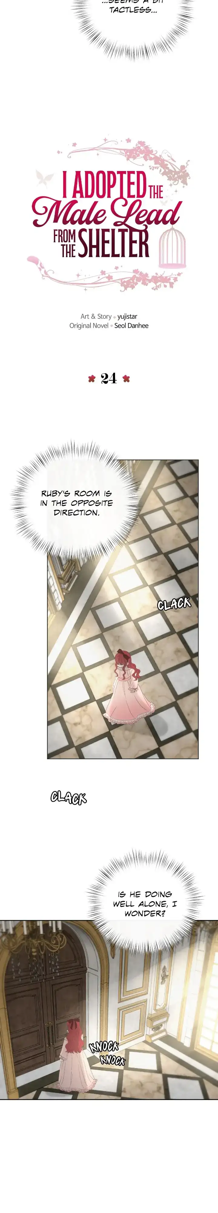 I Adopted a Male Lead From a Prison Shelter Chapter 24 - Page 7