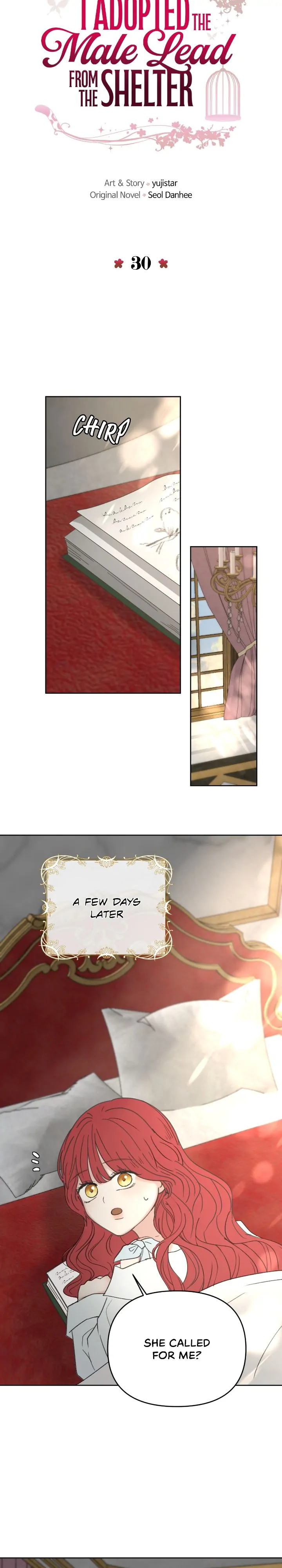 I Adopted a Male Lead From a Prison Shelter Chapter 30 - Page 12