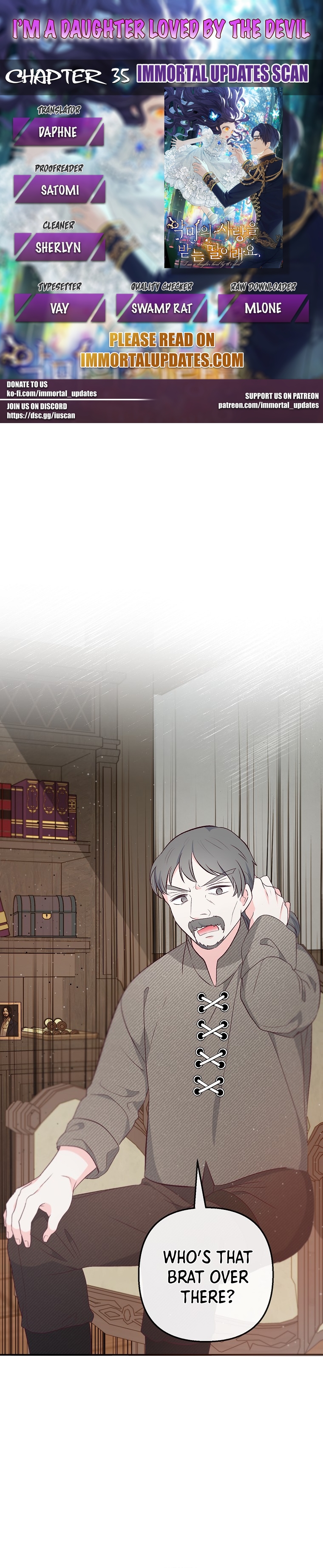 I Am a Daughter Loved by the Devil Chapter 35 - Page 0