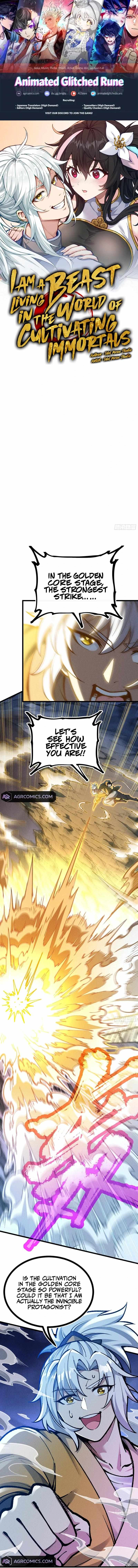 I Am a Living Beast in the World of Cultivating Immortals Chapter 12 - Page 0