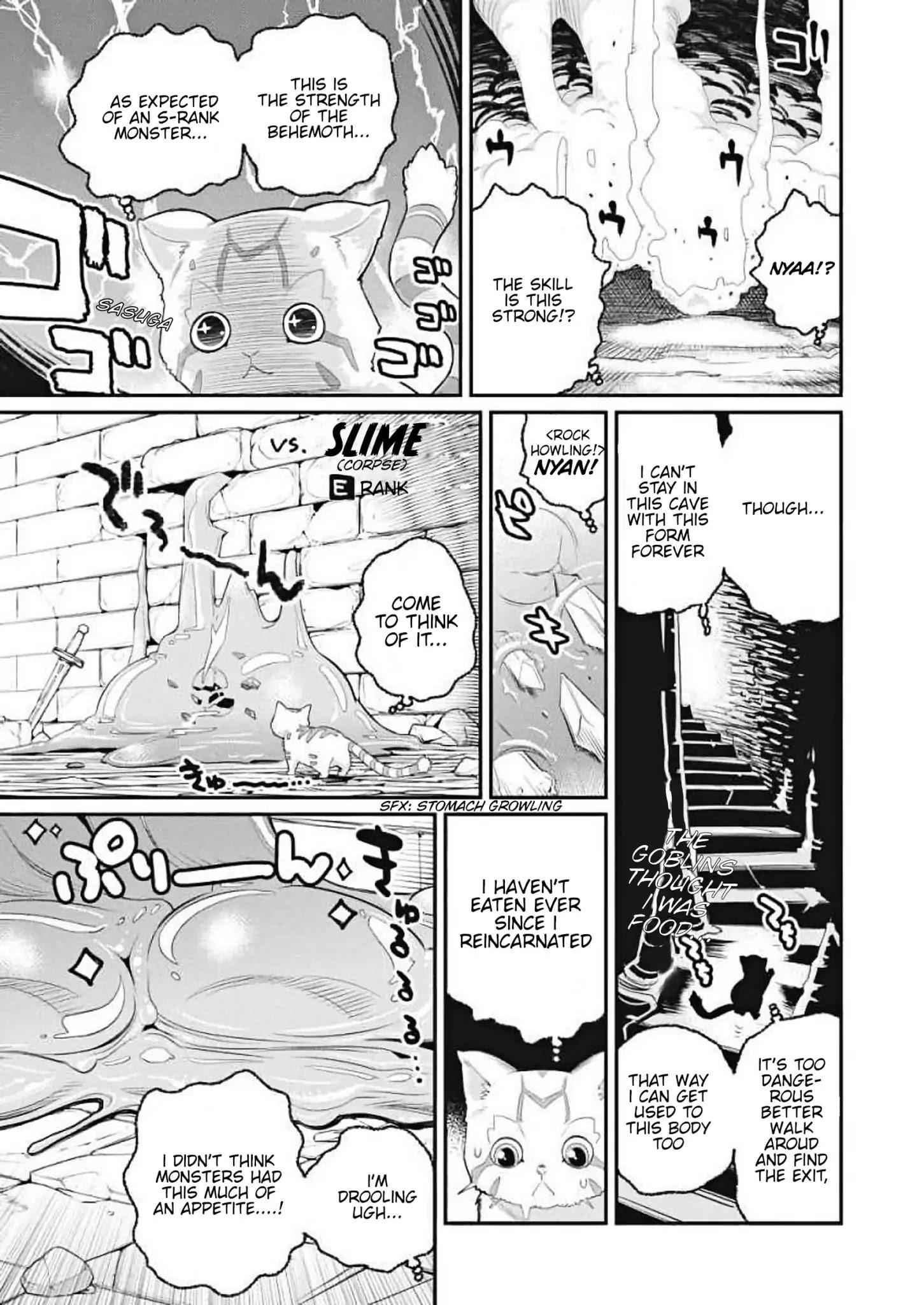 I Am Behemoth of the S Rank Monster but I Am Mistaken as a Cat and I Live as a Pet of Elf Girl Chapter 1 - Page 11