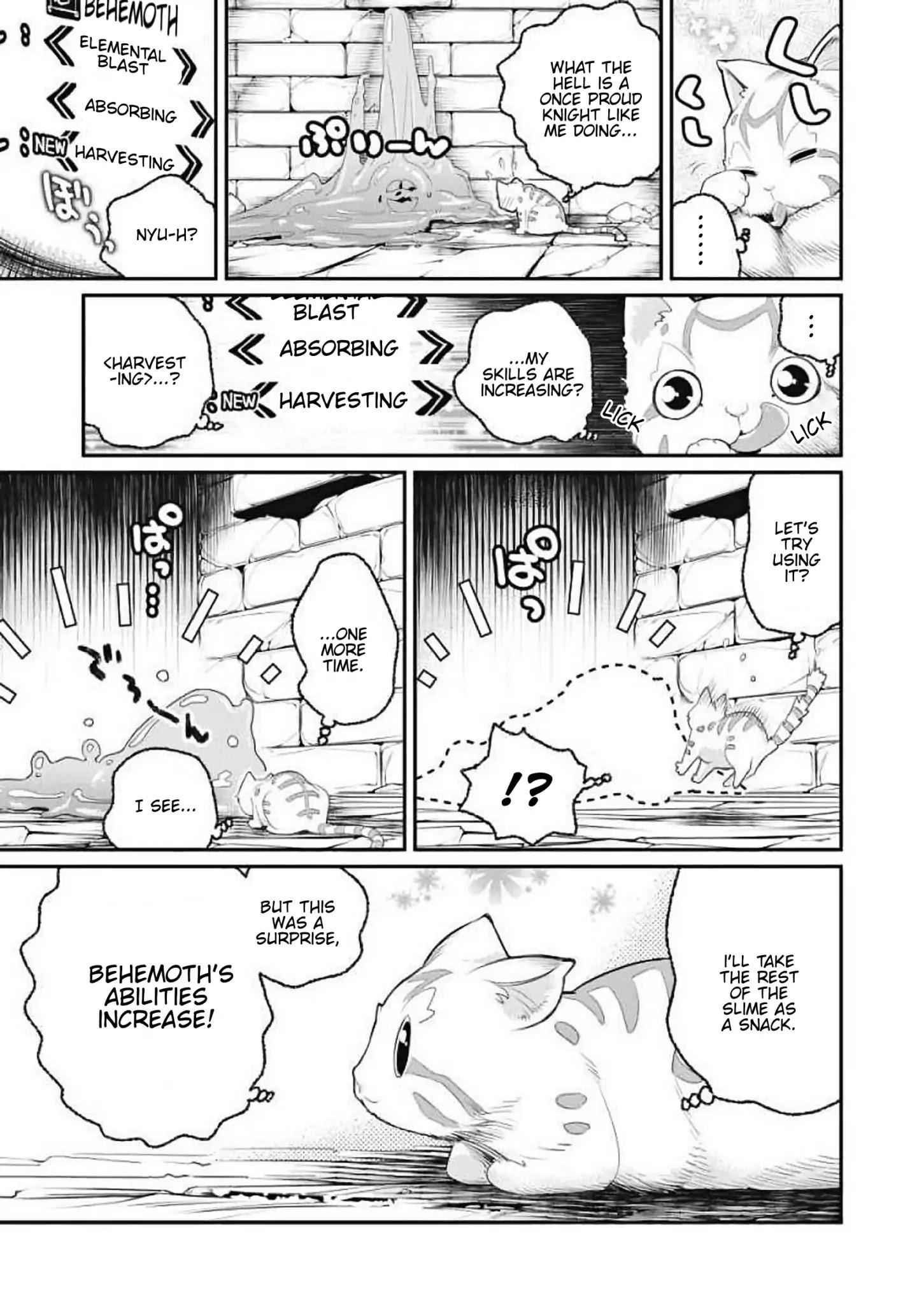 I Am Behemoth of the S Rank Monster but I Am Mistaken as a Cat and I Live as a Pet of Elf Girl Chapter 1 - Page 13