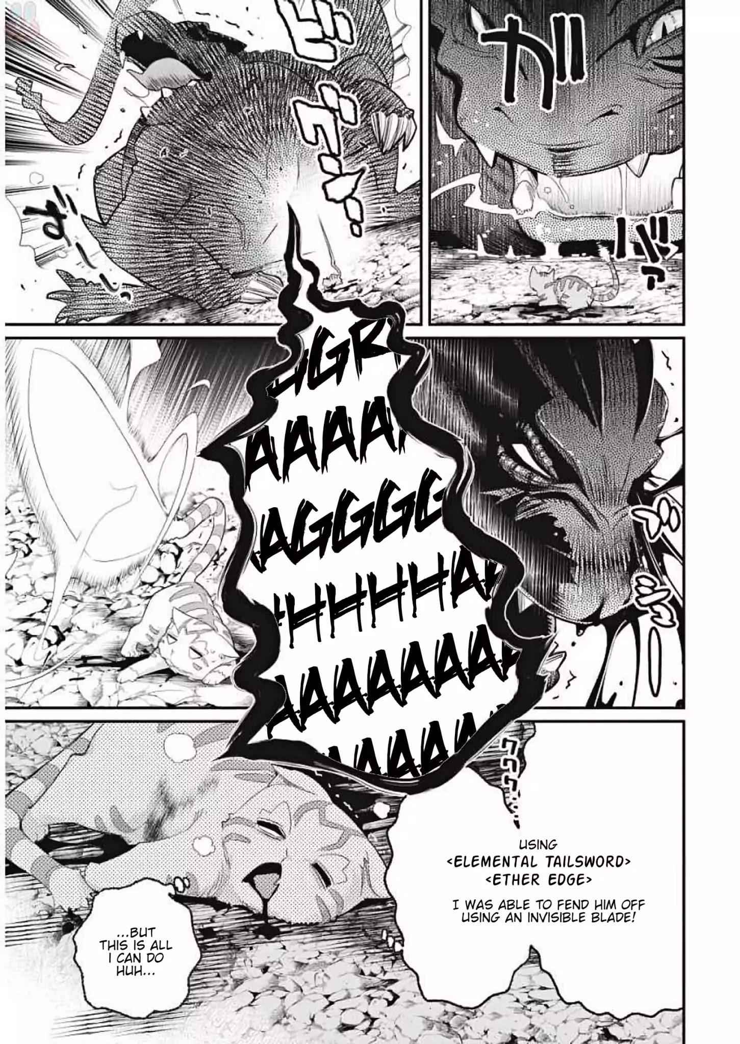 I Am Behemoth of the S Rank Monster but I Am Mistaken as a Cat and I Live as a Pet of Elf Girl Chapter 1 - Page 21
