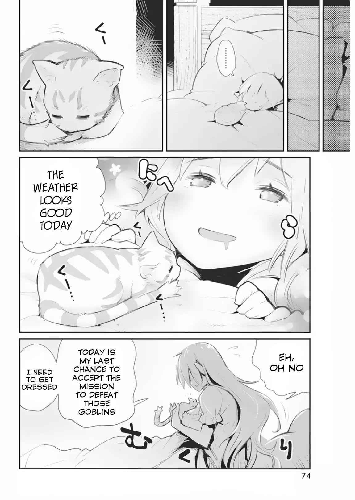 I Am Behemoth of the S Rank Monster but I Am Mistaken as a Cat and I Live as a Pet of Elf Girl Chapter 17 - Page 22