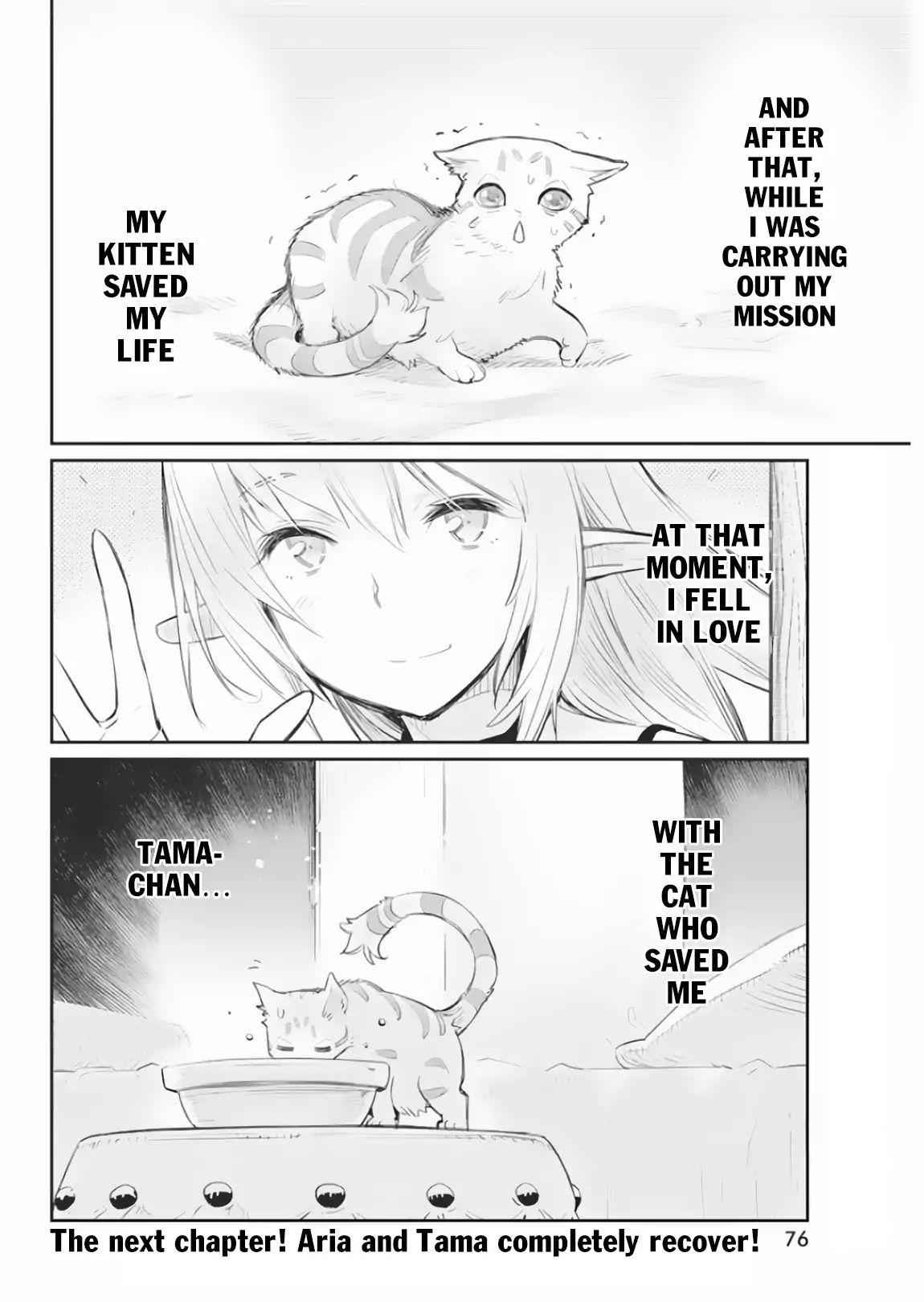 I Am Behemoth of the S Rank Monster but I Am Mistaken as a Cat and I Live as a Pet of Elf Girl Chapter 17 - Page 24