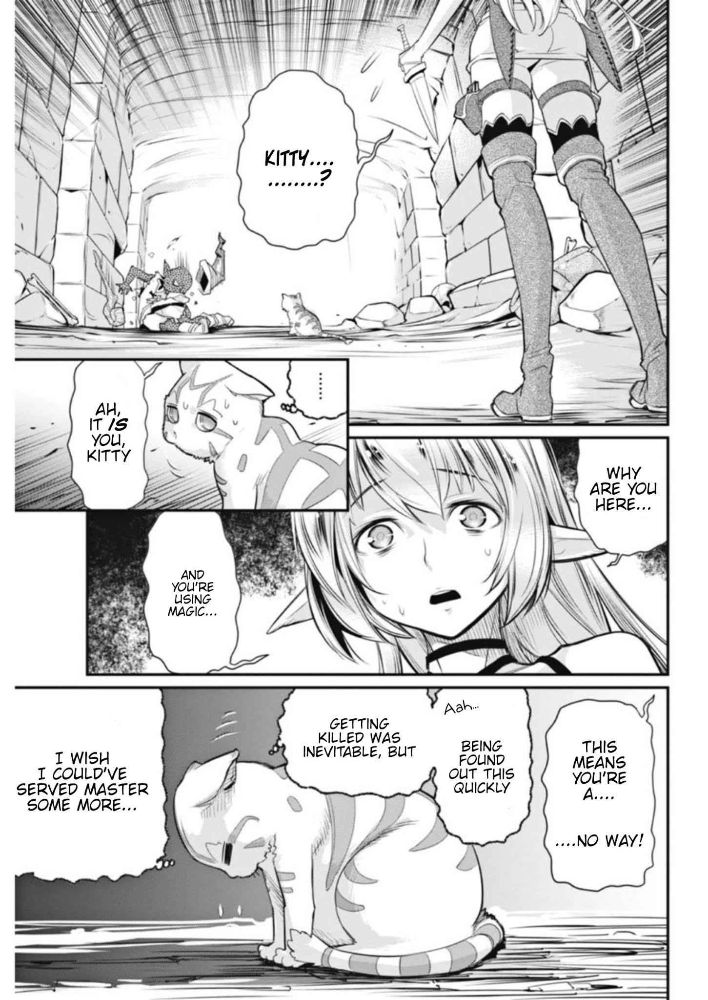 I Am Behemoth of the S Rank Monster but I Am Mistaken as a Cat and I Live as a Pet of Elf Girl Chapter 2 - Page 17