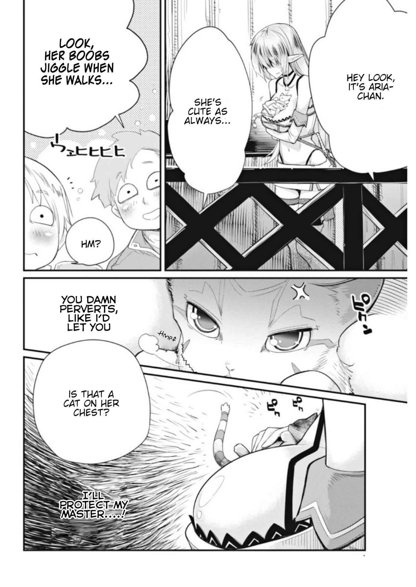 I Am Behemoth of the S Rank Monster but I Am Mistaken as a Cat and I Live as a Pet of Elf Girl Chapter 2 - Page 22
