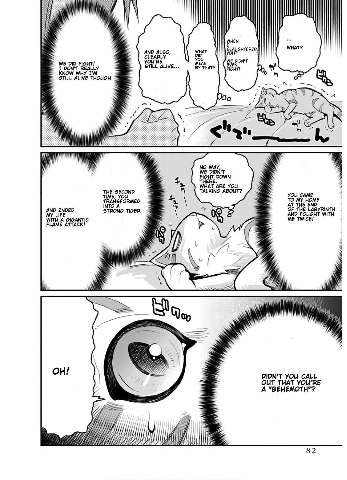 I Am Behemoth of the S Rank Monster but I Am Mistaken as a Cat and I Live as a Pet of Elf Girl Chapter 22 - Page 4
