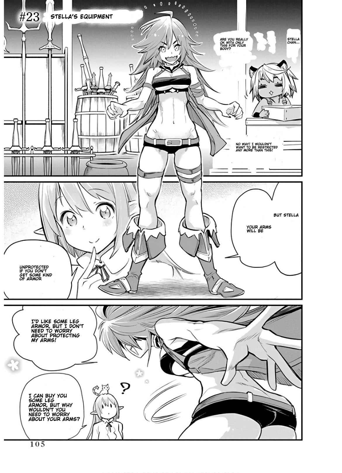 I Am Behemoth of the S Rank Monster but I Am Mistaken as a Cat and I Live as a Pet of Elf Girl Chapter 23 - Page 1