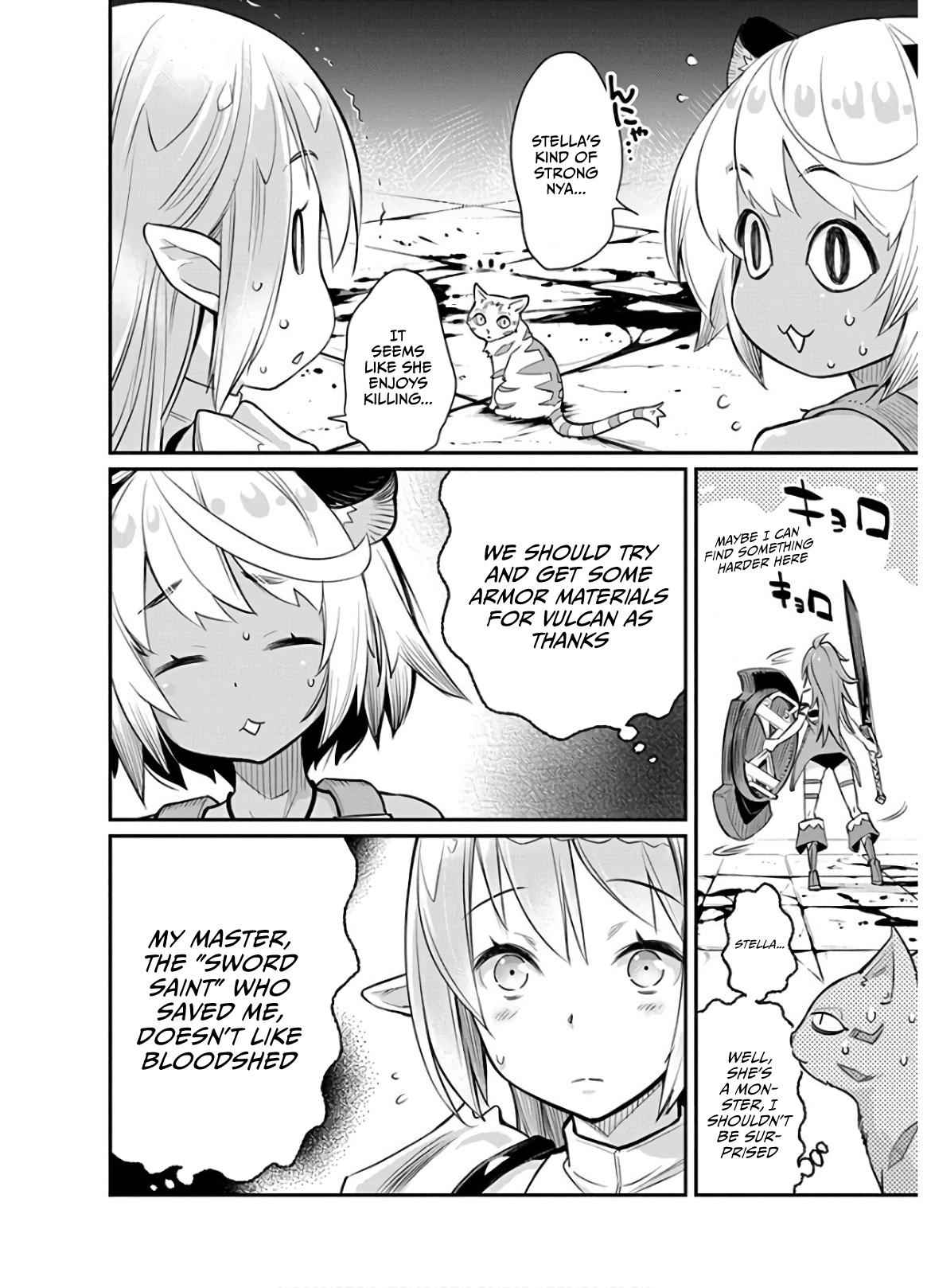 I Am Behemoth of the S Rank Monster but I Am Mistaken as a Cat and I Live as a Pet of Elf Girl Chapter 24 - Page 2