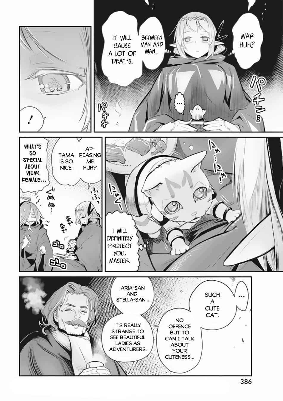 I Am Behemoth of the S Rank Monster but I Am Mistaken as a Cat and I Live as a Pet of Elf Girl Chapter 27 - Page 18