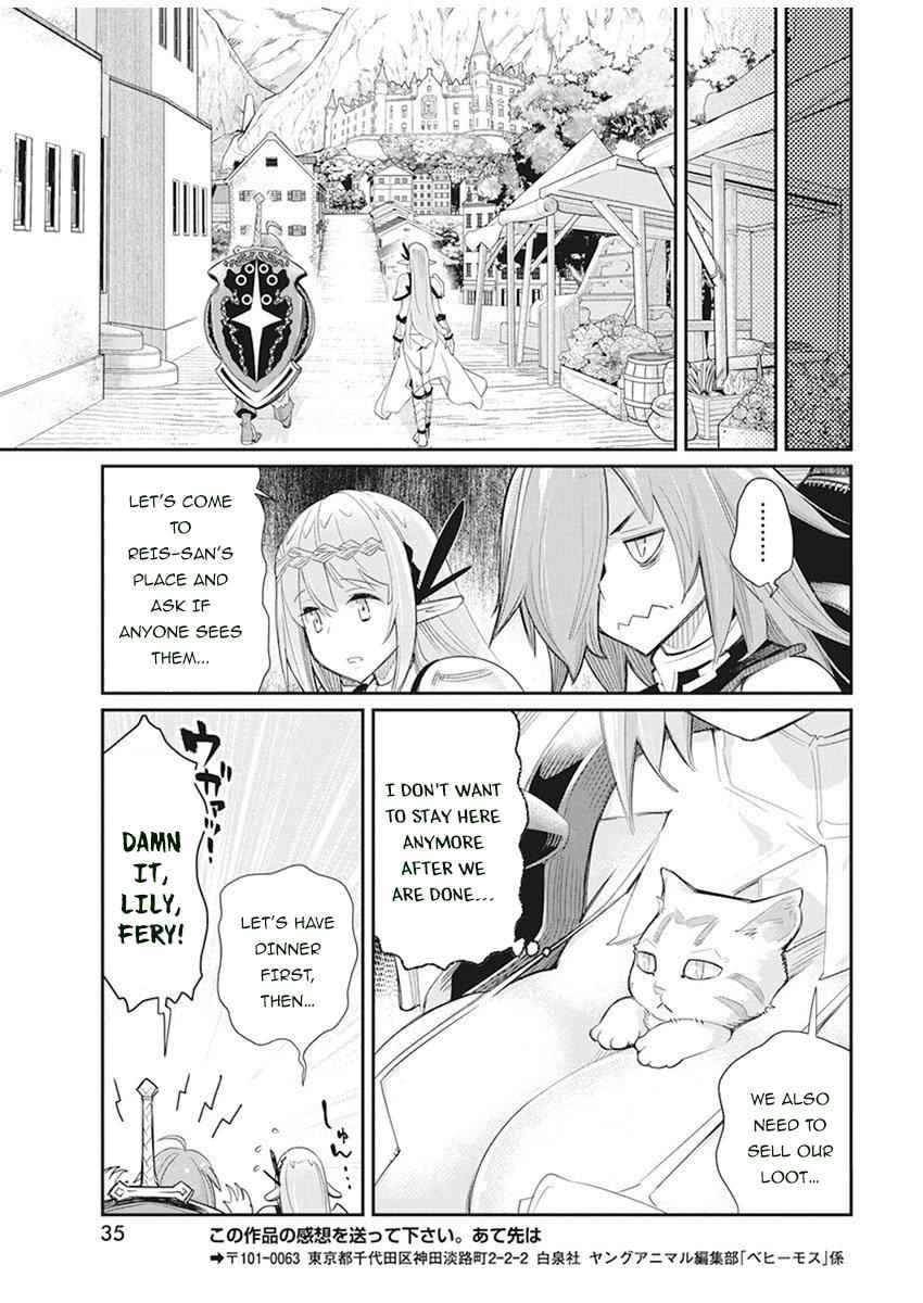 I Am Behemoth of the S Rank Monster but I Am Mistaken as a Cat and I Live as a Pet of Elf Girl Chapter 32 - Page 25