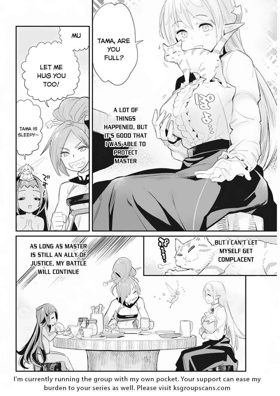 I Am Behemoth of the S Rank Monster but I Am Mistaken as a Cat and I Live as a Pet of Elf Girl Chapter 36 - Page 21