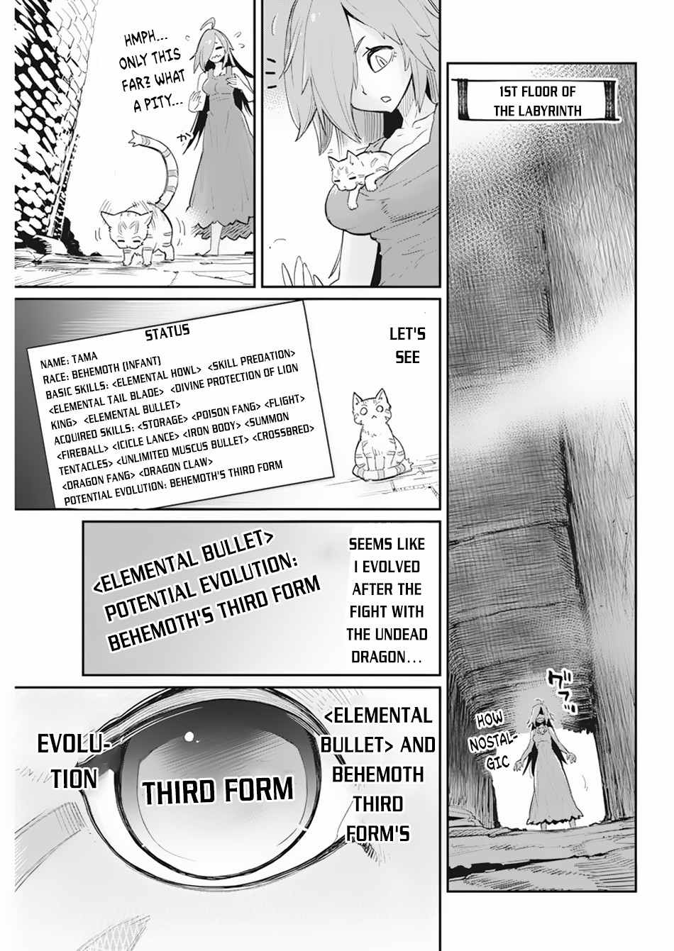 I Am Behemoth of the S Rank Monster but I Am Mistaken as a Cat and I Live as a Pet of Elf Girl Chapter 39 - Page 8