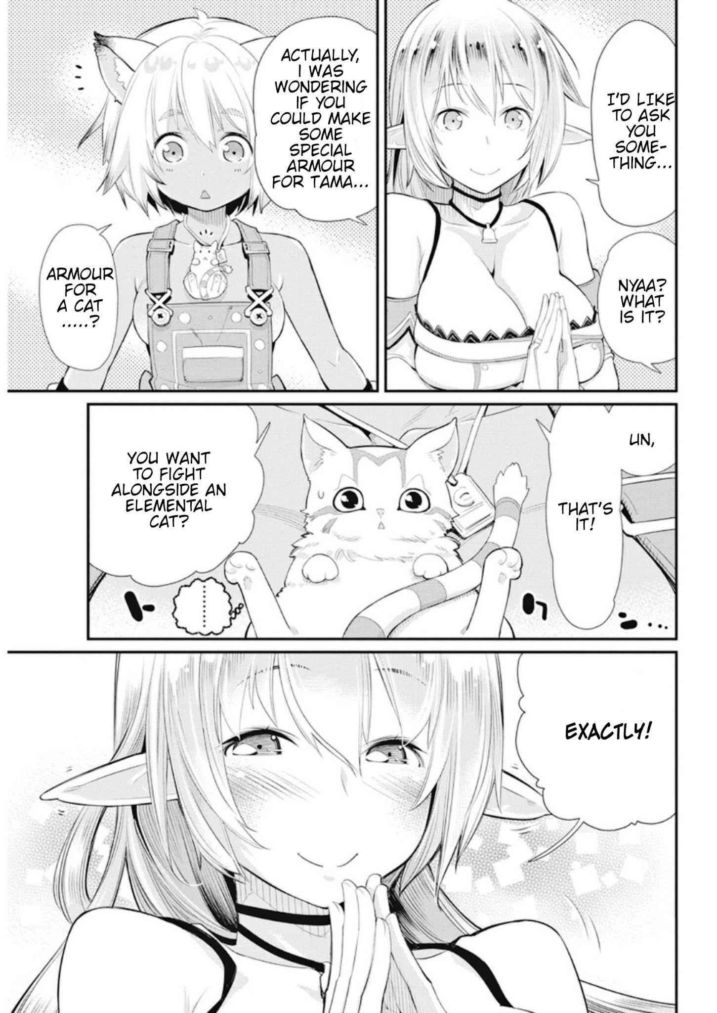 I Am Behemoth of the S Rank Monster but I Am Mistaken as a Cat and I Live as a Pet of Elf Girl Chapter 4 - Page 15