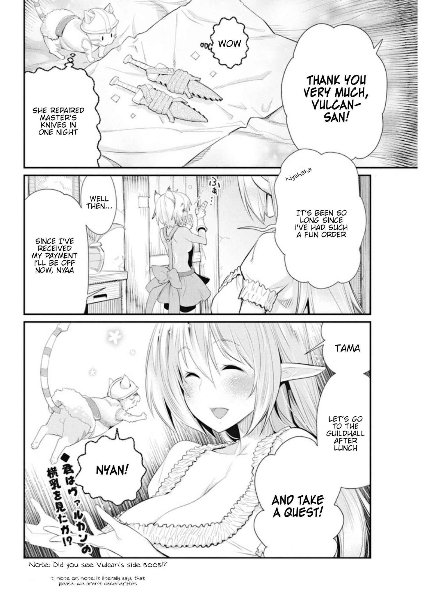 I Am Behemoth of the S Rank Monster but I Am Mistaken as a Cat and I Live as a Pet of Elf Girl Chapter 4 - Page 24