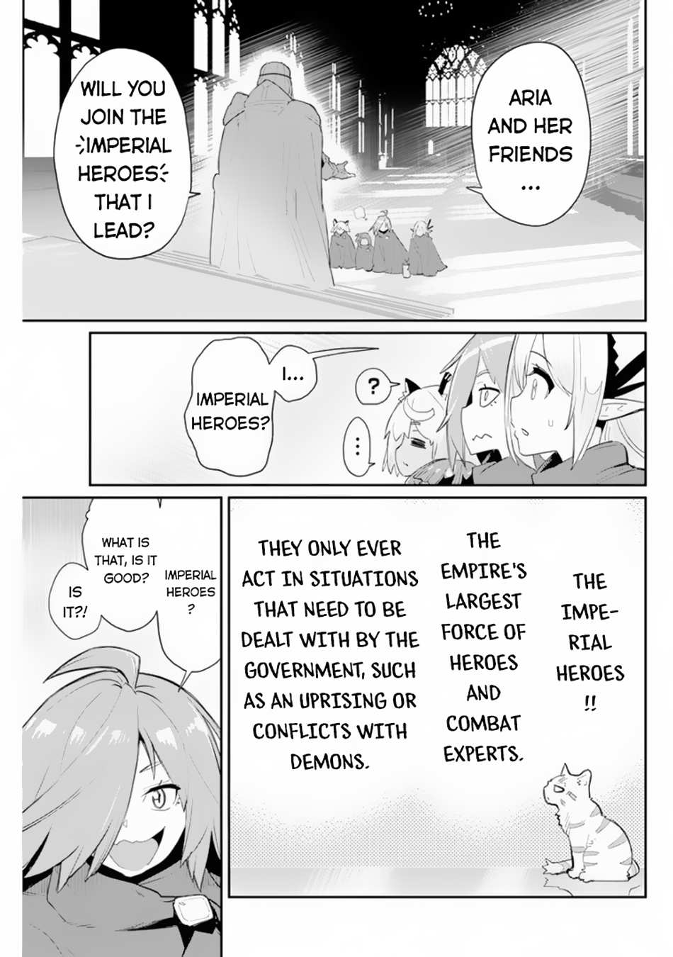 I Am Behemoth of the S Rank Monster but I Am Mistaken as a Cat and I Live as a Pet of Elf Girl Chapter 44 - Page 12