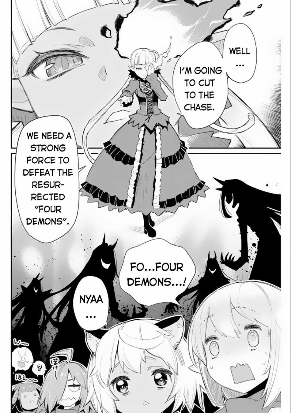 I Am Behemoth of the S Rank Monster but I Am Mistaken as a Cat and I Live as a Pet of Elf Girl Chapter 44 - Page 17