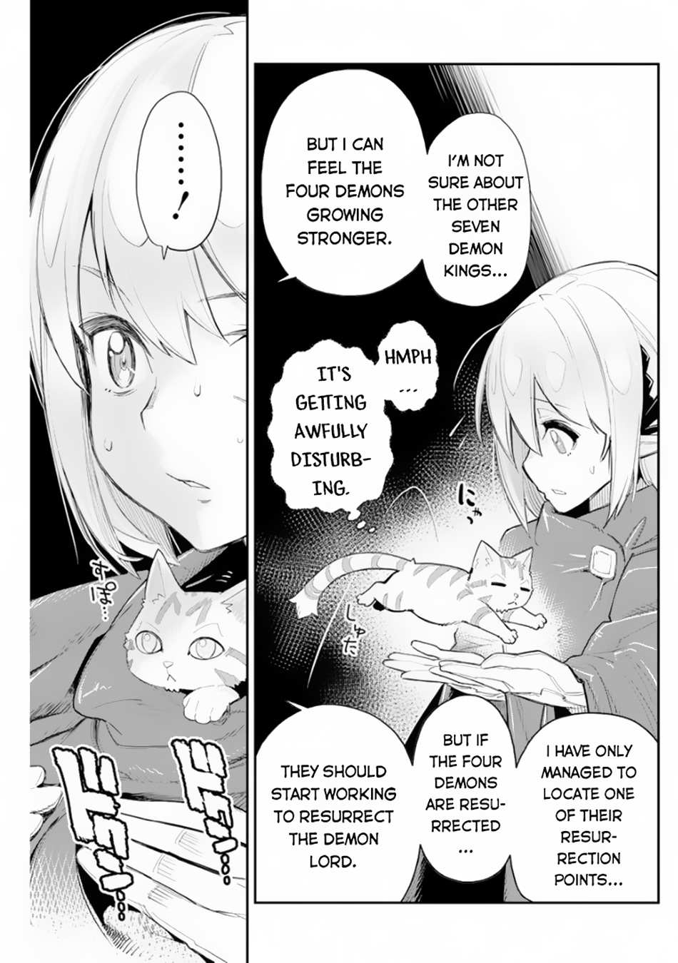 I Am Behemoth of the S Rank Monster but I Am Mistaken as a Cat and I Live as a Pet of Elf Girl Chapter 44 - Page 18