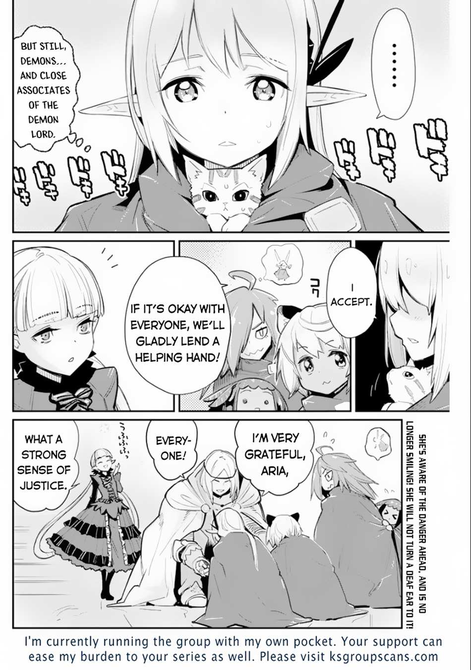 I Am Behemoth of the S Rank Monster but I Am Mistaken as a Cat and I Live as a Pet of Elf Girl Chapter 44 - Page 21