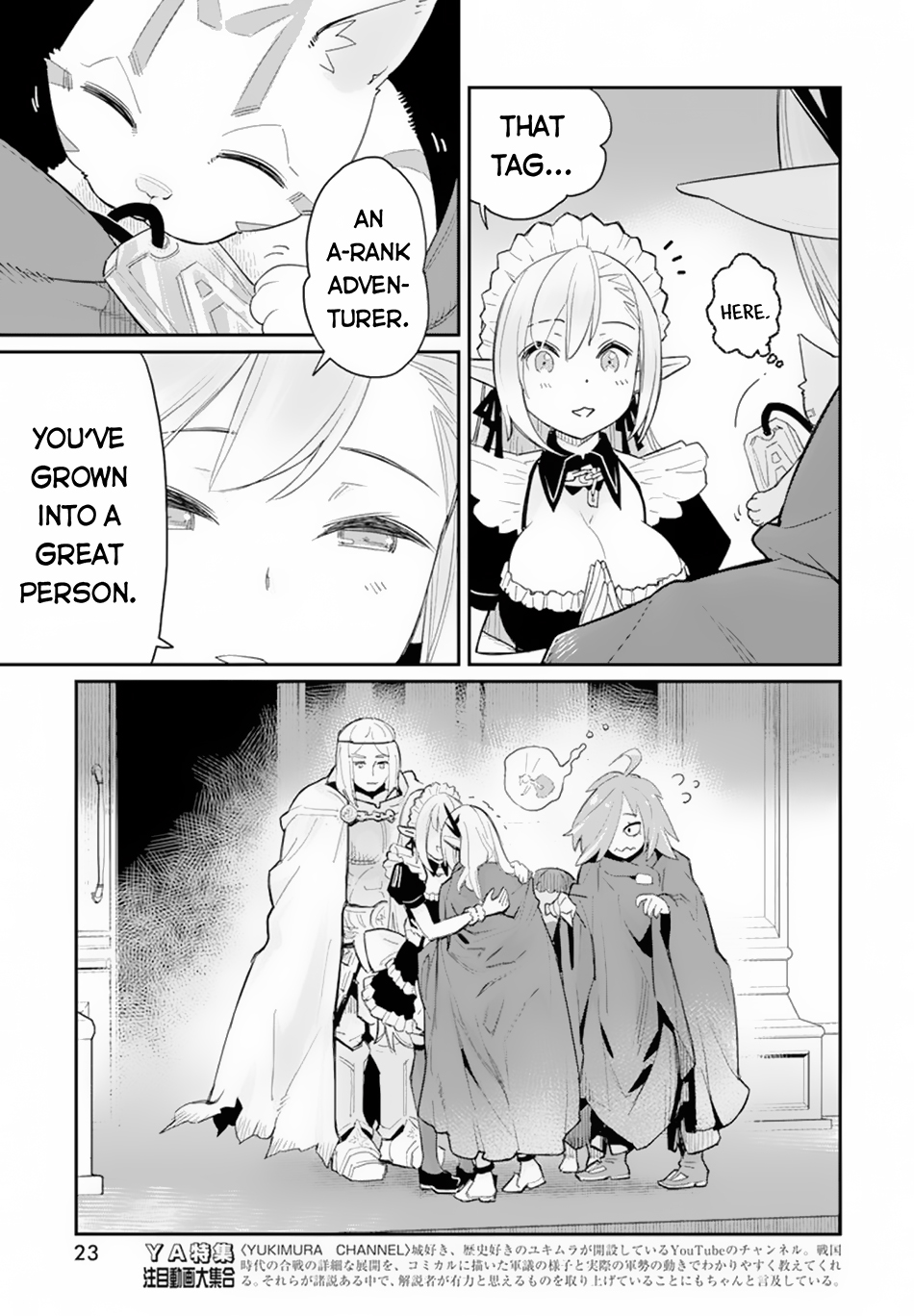 I Am Behemoth of the S Rank Monster but I Am Mistaken as a Cat and I Live as a Pet of Elf Girl Chapter 45 - Page 13