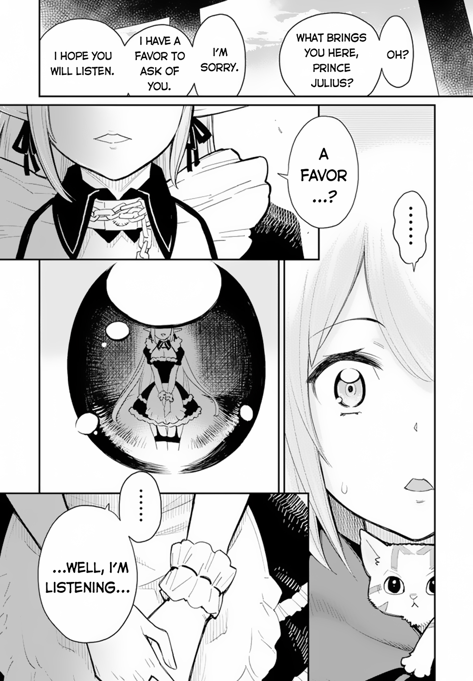 I Am Behemoth of the S Rank Monster but I Am Mistaken as a Cat and I Live as a Pet of Elf Girl Chapter 45 - Page 9
