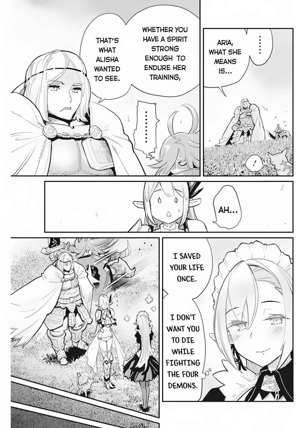 I Am Behemoth of the S Rank Monster but I Am Mistaken as a Cat and I Live as a Pet of Elf Girl Chapter 46 - Page 14