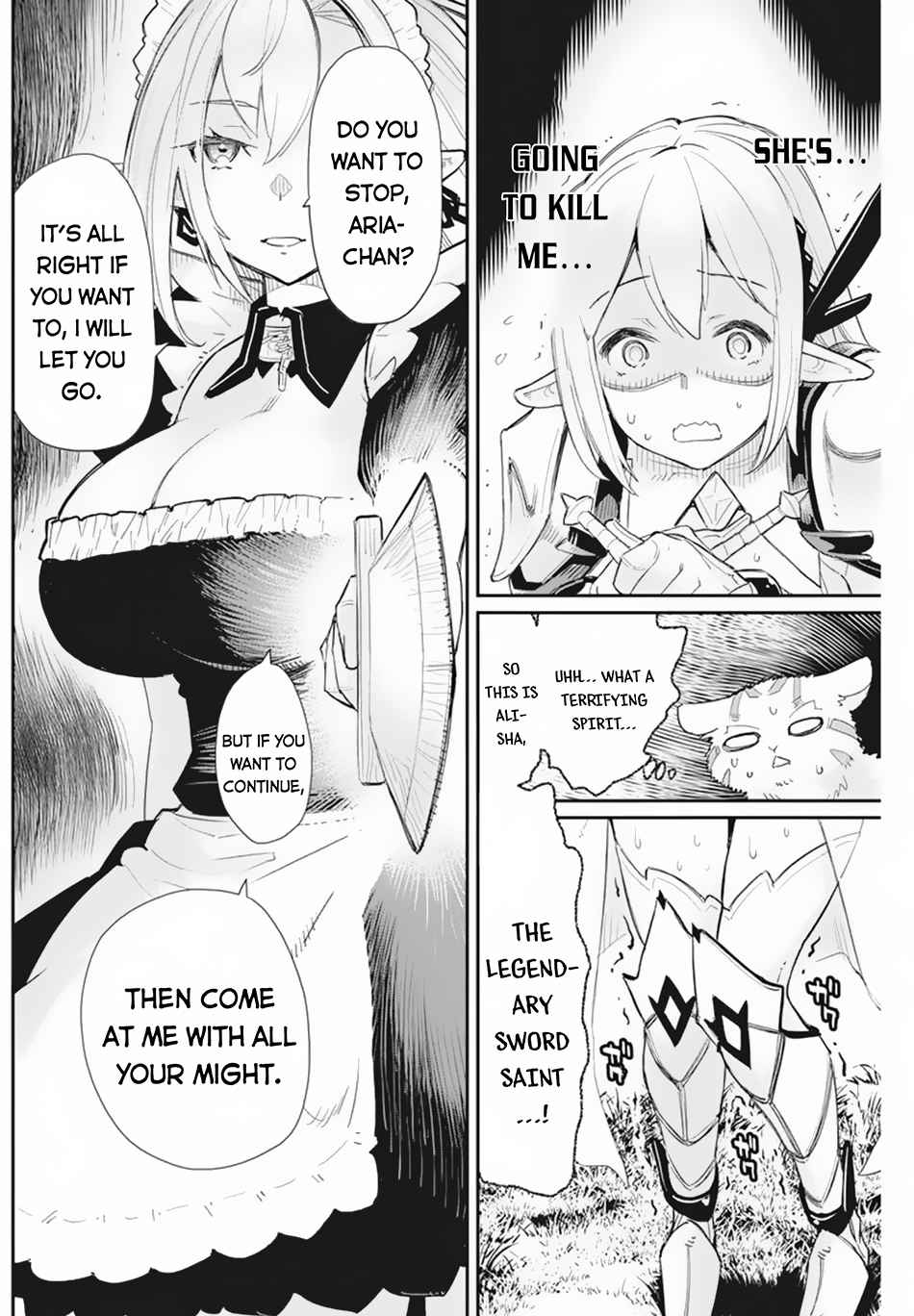 I Am Behemoth of the S Rank Monster but I Am Mistaken as a Cat and I Live as a Pet of Elf Girl Chapter 46 - Page 9