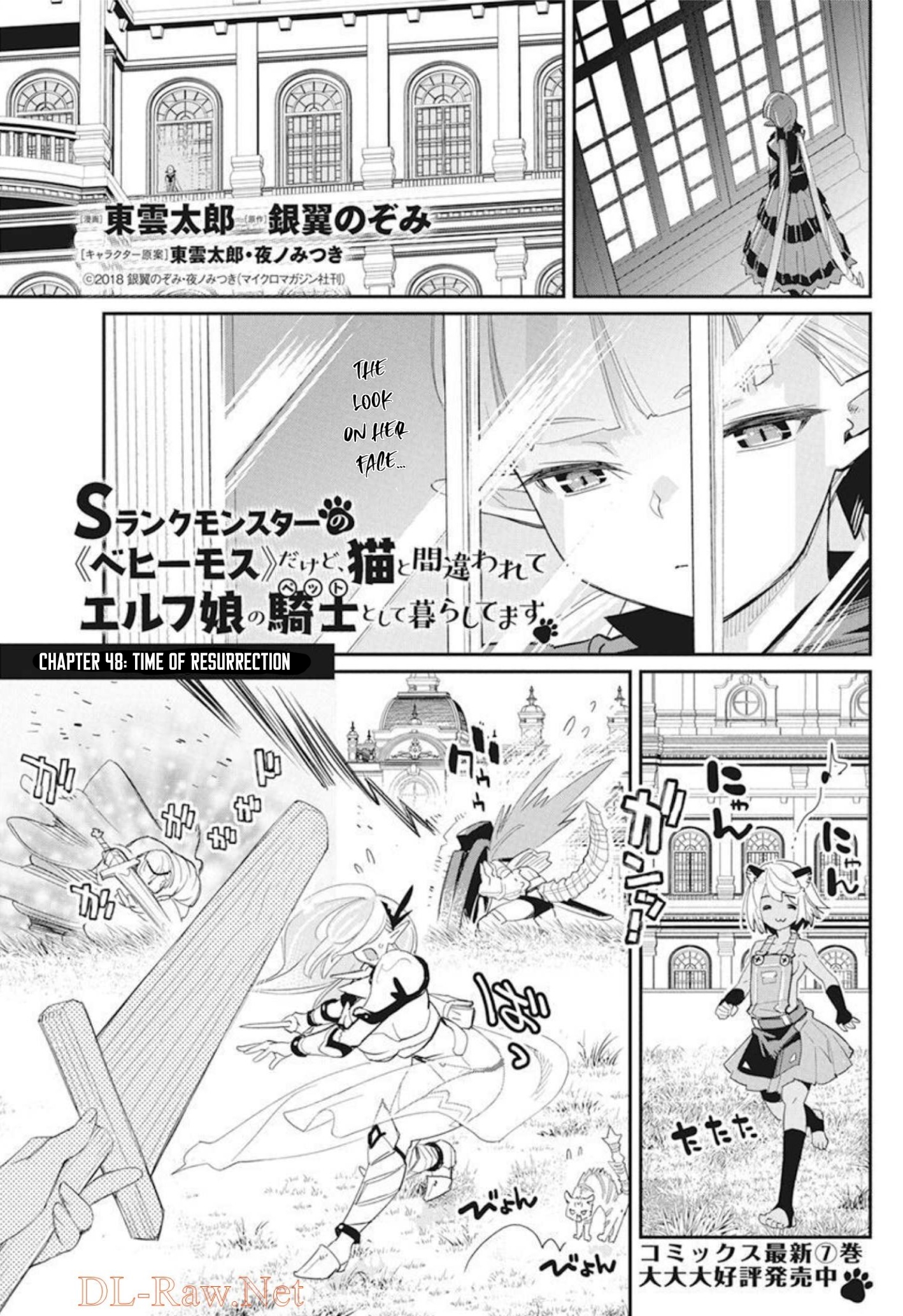 I Am Behemoth of the S Rank Monster but I Am Mistaken as a Cat and I Live as a Pet of Elf Girl Chapter 48 - Page 2