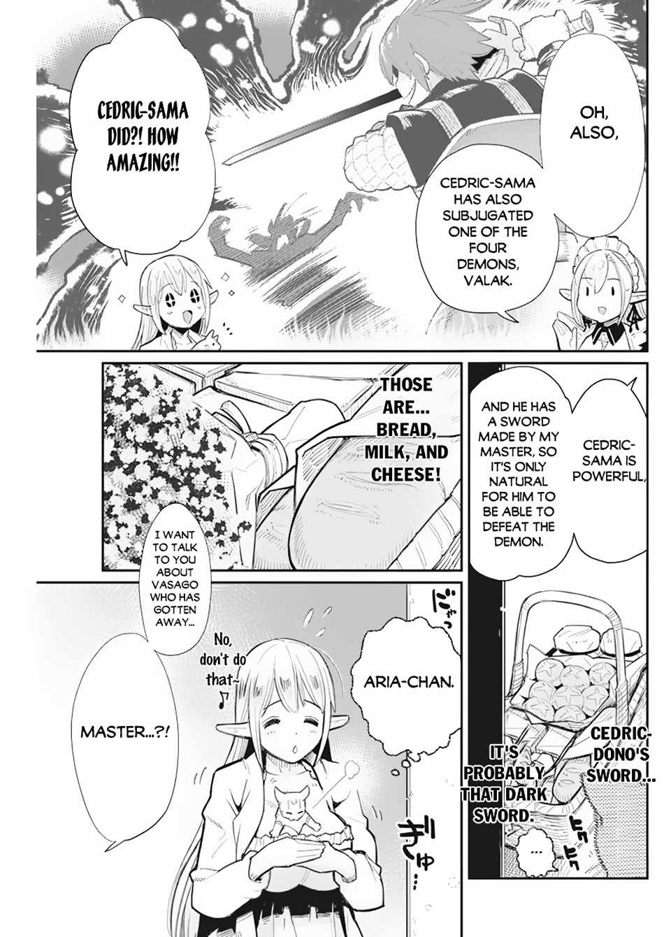 I Am Behemoth of the S Rank Monster but I Am Mistaken as a Cat and I Live as a Pet of Elf Girl Chapter 53 - Page 4