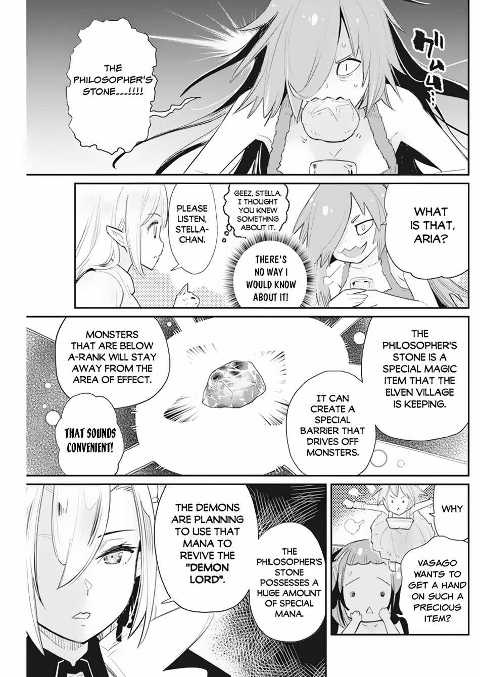 I Am Behemoth of the S Rank Monster but I Am Mistaken as a Cat and I Live as a Pet of Elf Girl Chapter 53 - Page 8