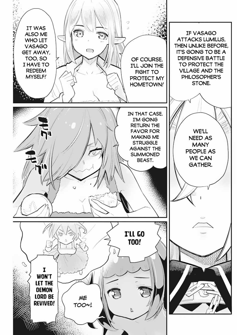 I Am Behemoth of the S Rank Monster but I Am Mistaken as a Cat and I Live as a Pet of Elf Girl Chapter 53 - Page 10