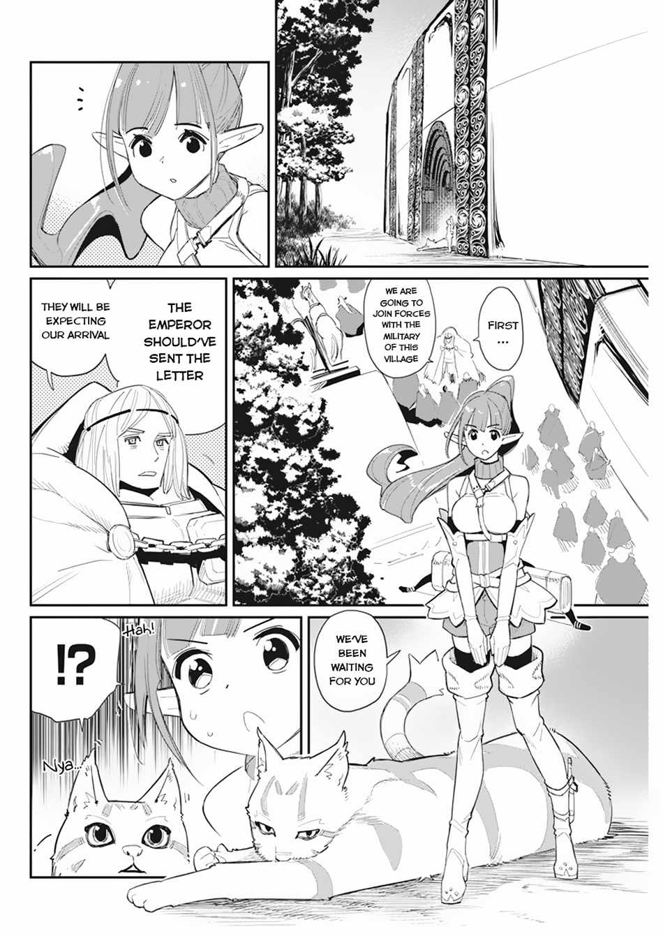 I Am Behemoth of the S Rank Monster but I Am Mistaken as a Cat and I Live as a Pet of Elf Girl Chapter 54 - Page 4