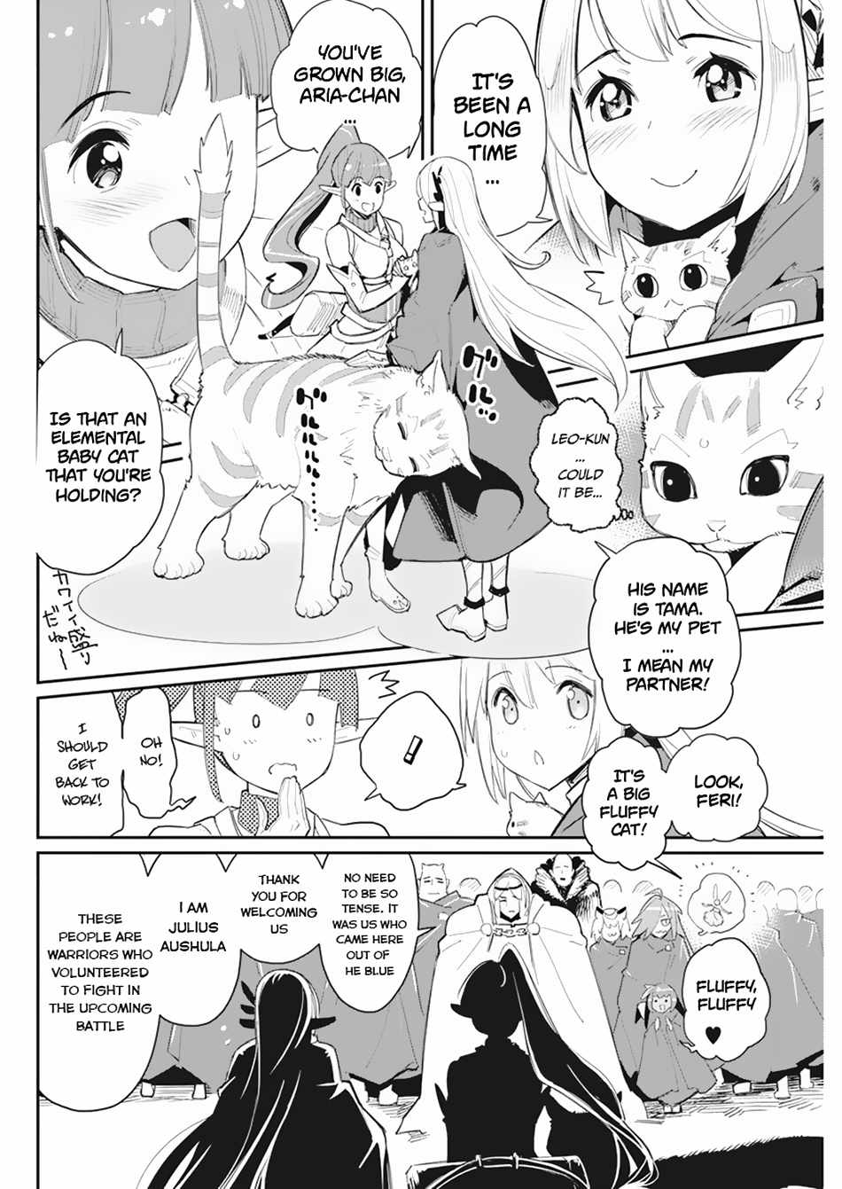 I Am Behemoth of the S Rank Monster but I Am Mistaken as a Cat and I Live as a Pet of Elf Girl Chapter 54 - Page 6