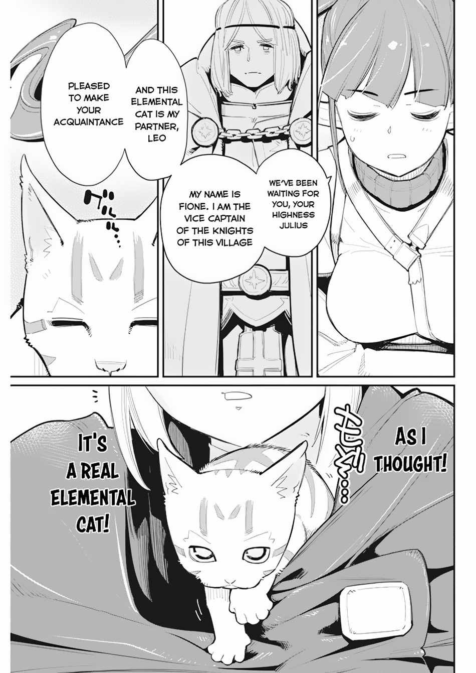 I Am Behemoth of the S Rank Monster but I Am Mistaken as a Cat and I Live as a Pet of Elf Girl Chapter 54 - Page 8