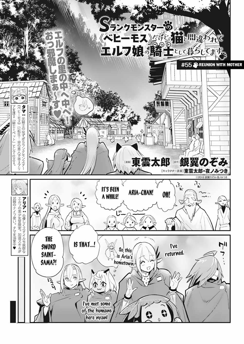 I Am Behemoth of the S Rank Monster but I Am Mistaken as a Cat and I Live as a Pet of Elf Girl Chapter 55 - Page 2