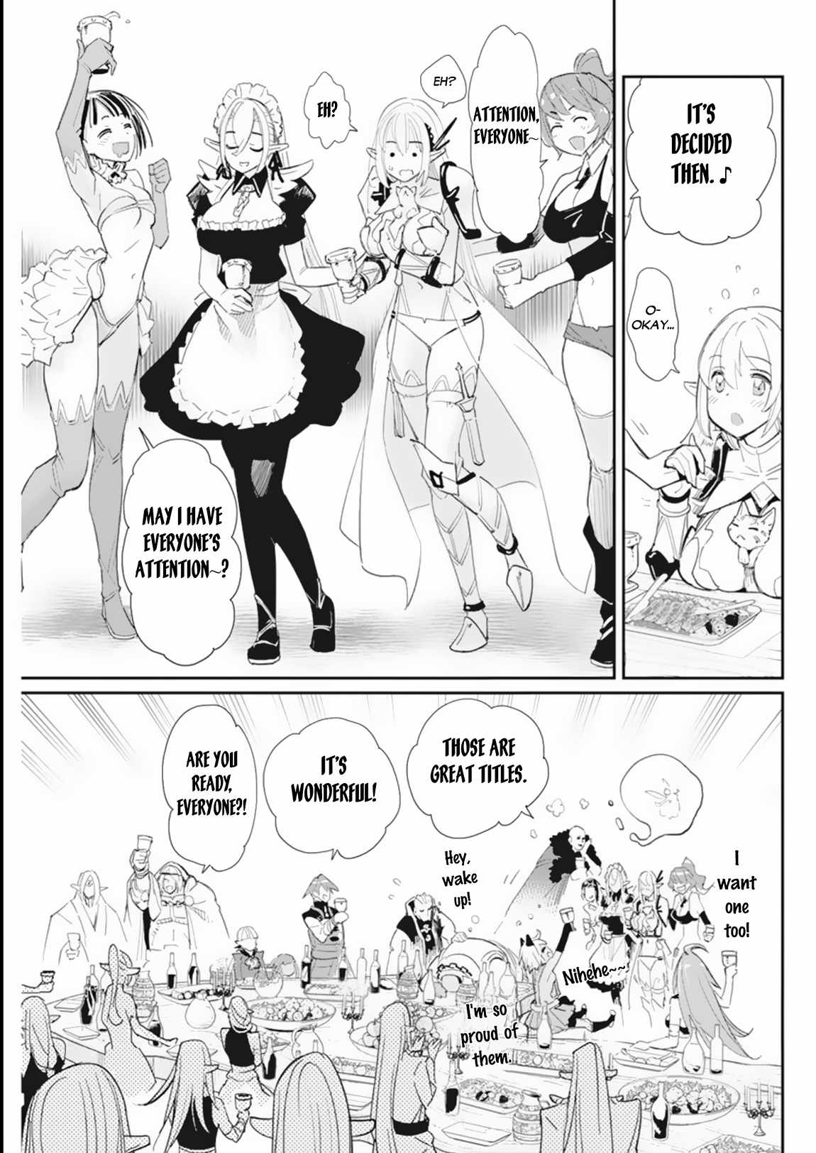 I Am Behemoth of the S Rank Monster but I Am Mistaken as a Cat and I Live as a Pet of Elf Girl Chapter 59 - Page 22